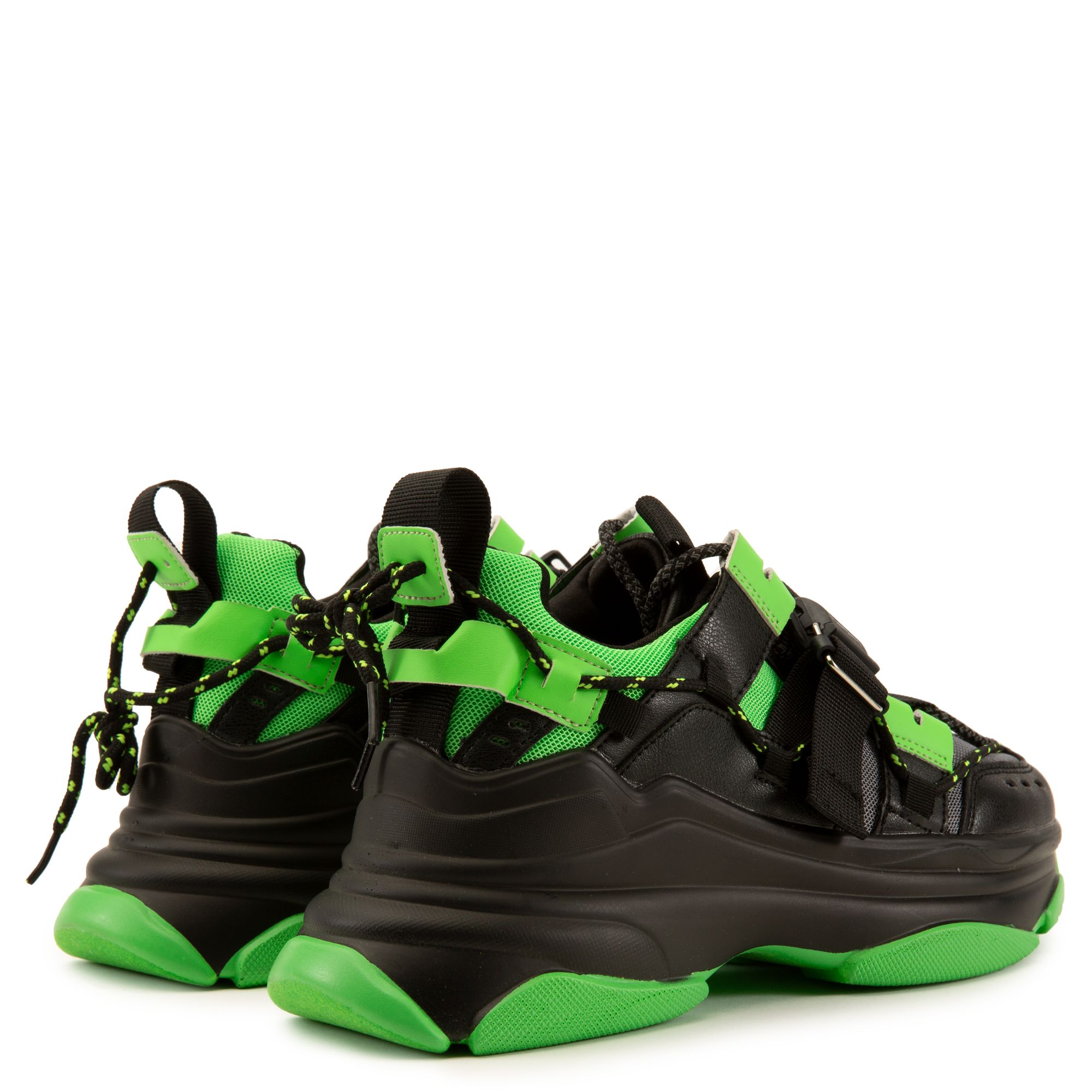 LILIANA Packo-1 Lace-Up Sneakers PACKO-1-BLK - Shiekh