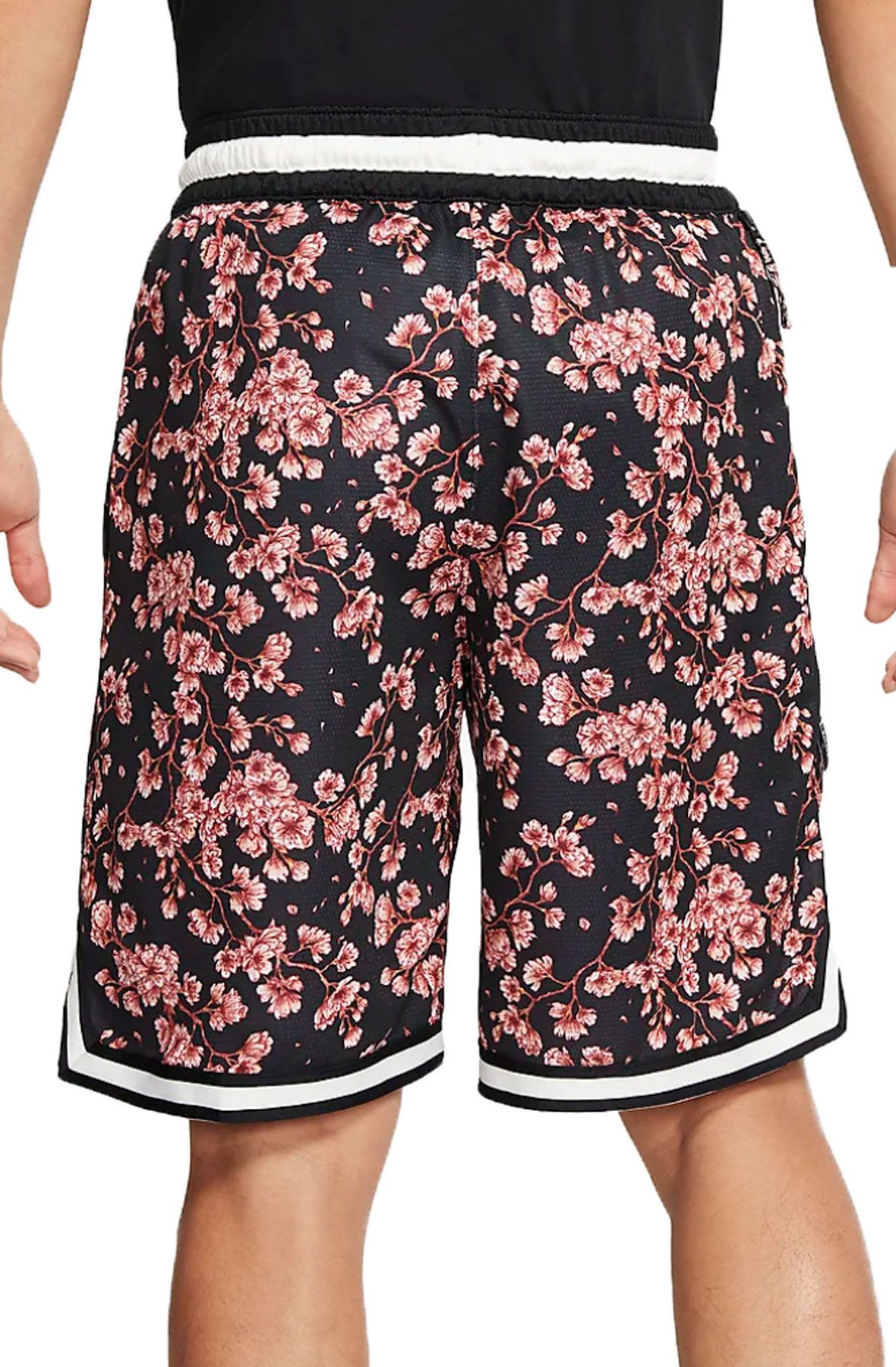 Nike DNA Exploration Series Floral Shorts Black store Pink