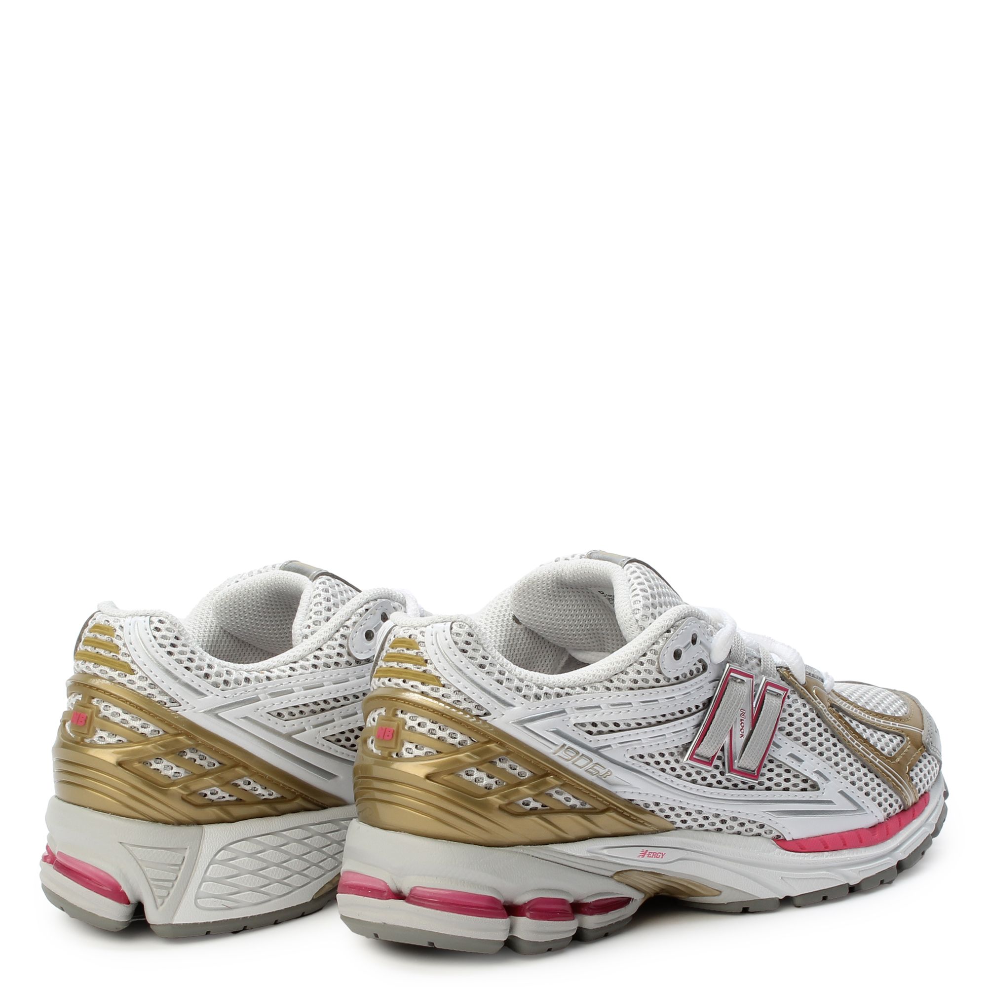 スニーカー New Balance Sneaker 1906R Silver llic Dragon Berry White New Balance 1906R 'Silver Metallic Dragon Berry' - New