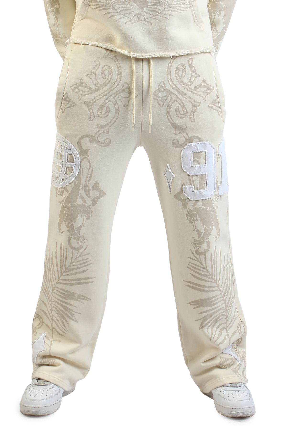 SMOKE RISE World Champs Jogger FP26S468SK-ECRU - Shiekh