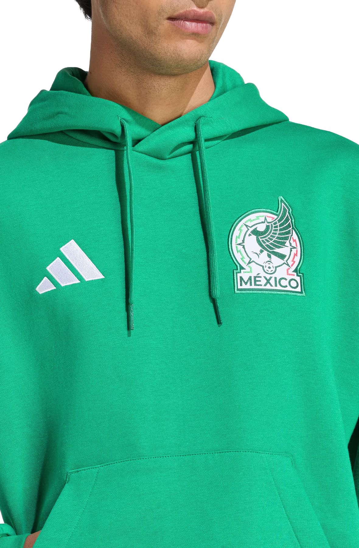 ADIDAS Mexico DNA Fleece Hoodie JZ6466 - Shiekh