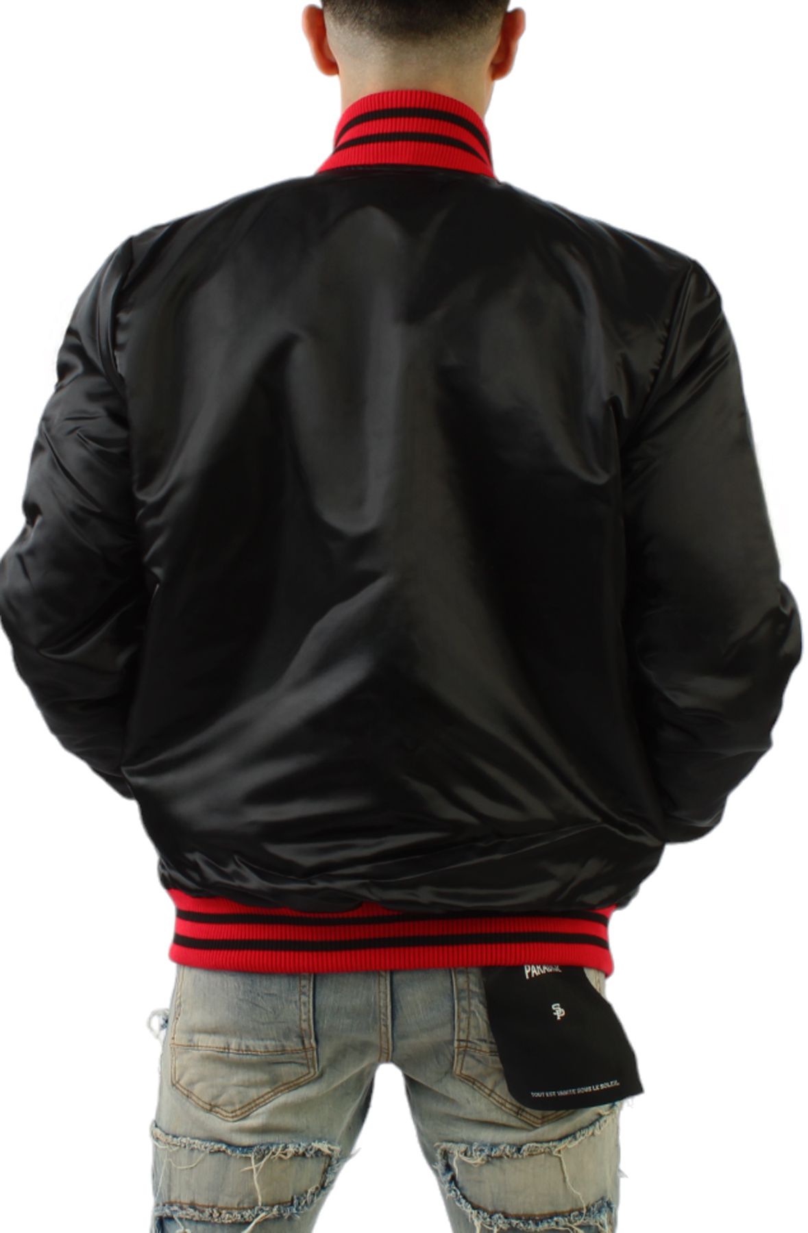 VINTAGE RARE 1993 Chicago Bulls BLACK STARTER Zip Puffer