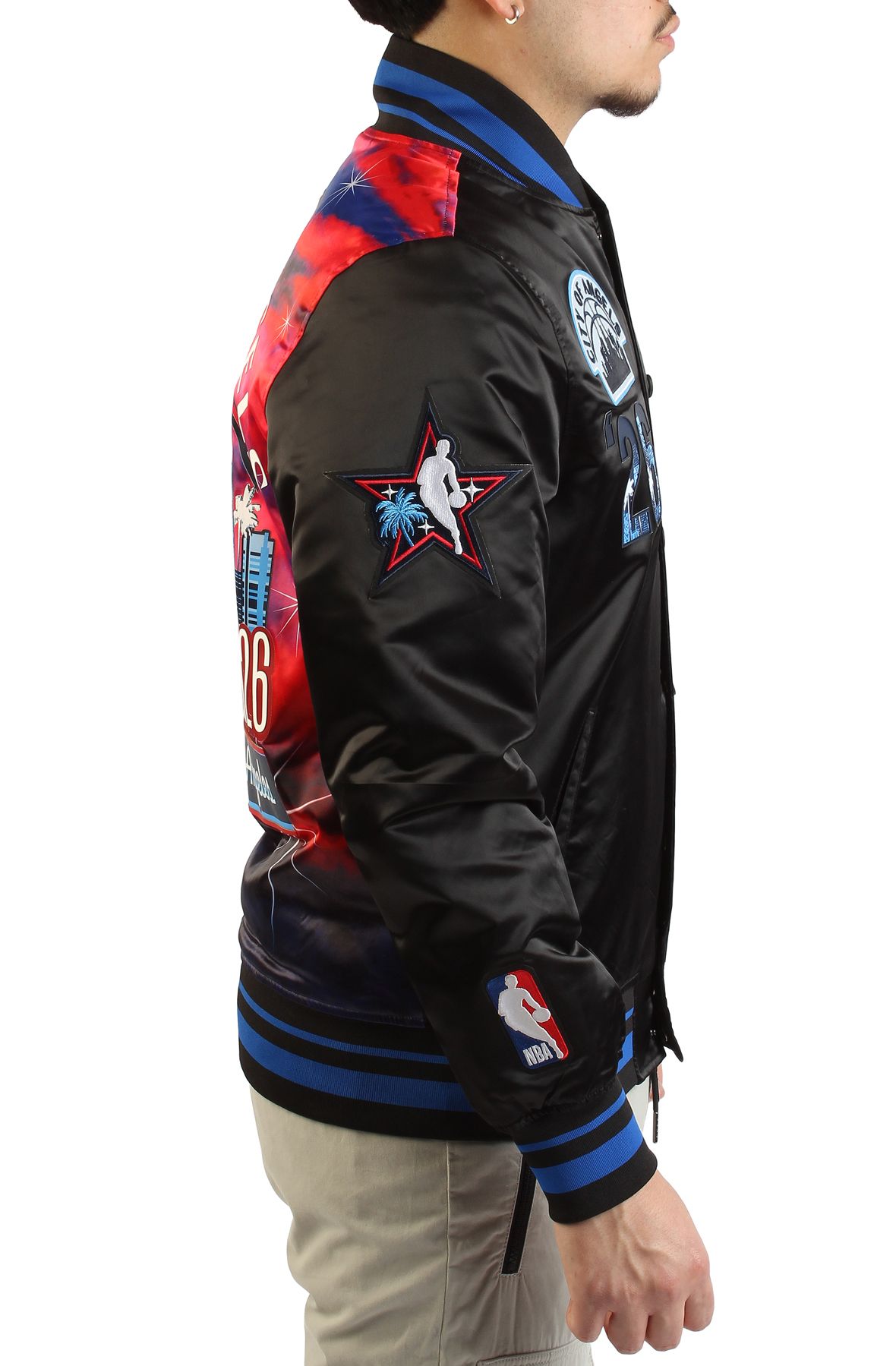 PRO STANDARD NBA All Star 2026 Satin Jacket BAA6516683-BRB - Shiekh
