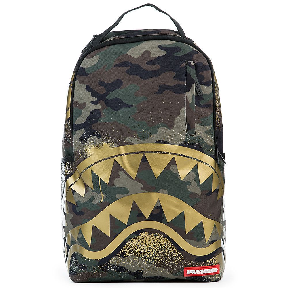 Sprayground Pink Stencil Shark Camo