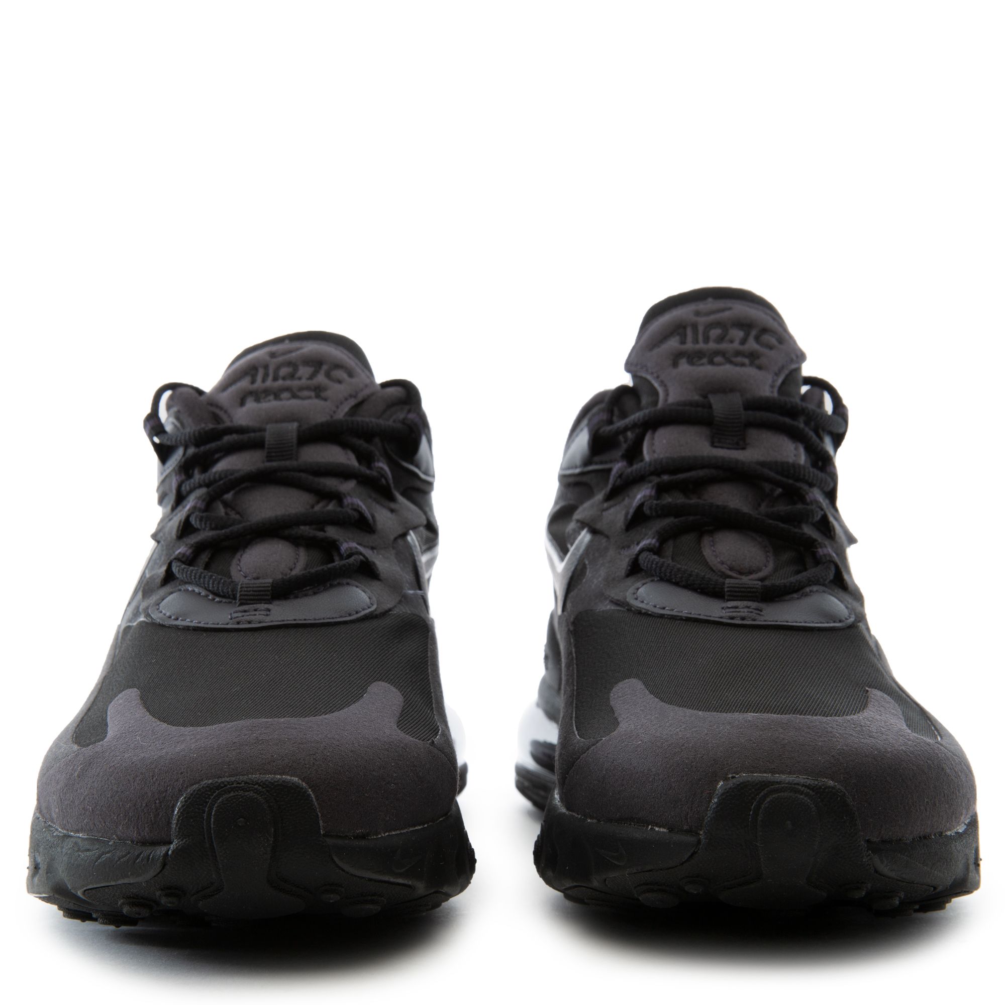 nike air max 270 react black oil grey