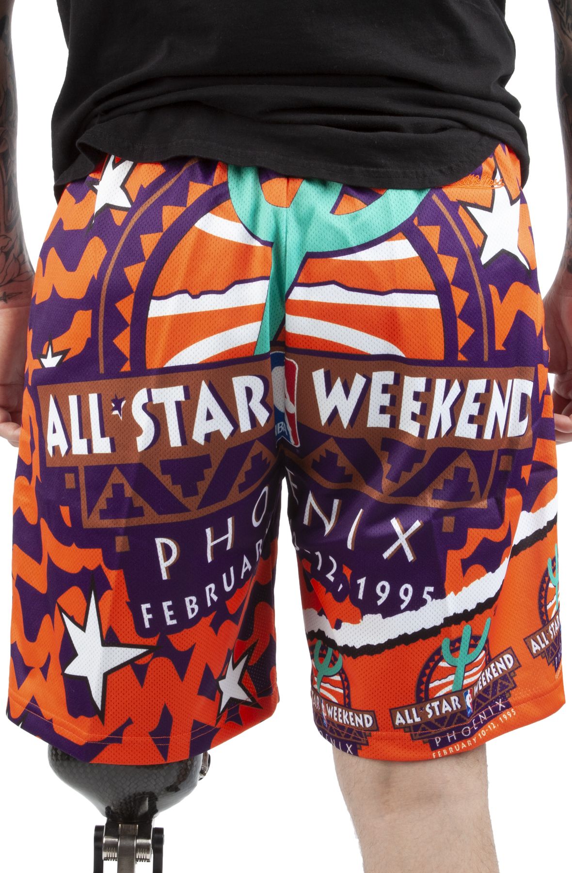 MITCHELL AND NESS Jumbotron 2.0 Sublimated Shorts All Star