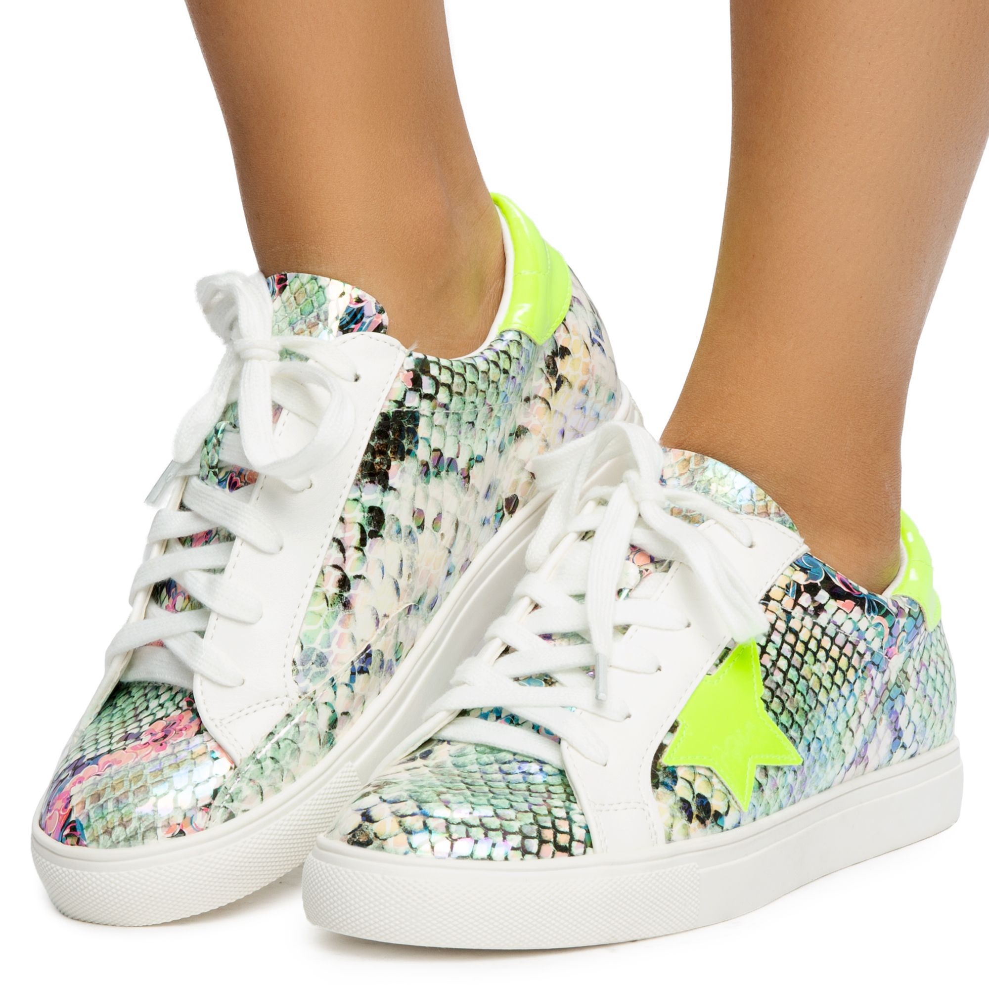 Dale Animal Print Sneakers