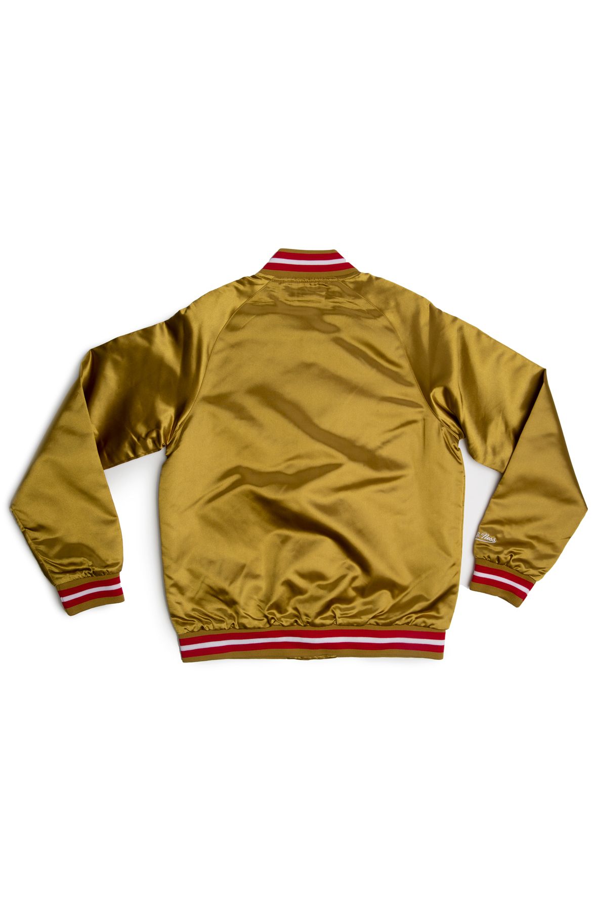Youth Mitchell & Ness Gold San Francisco 49ers Lightweight Satin