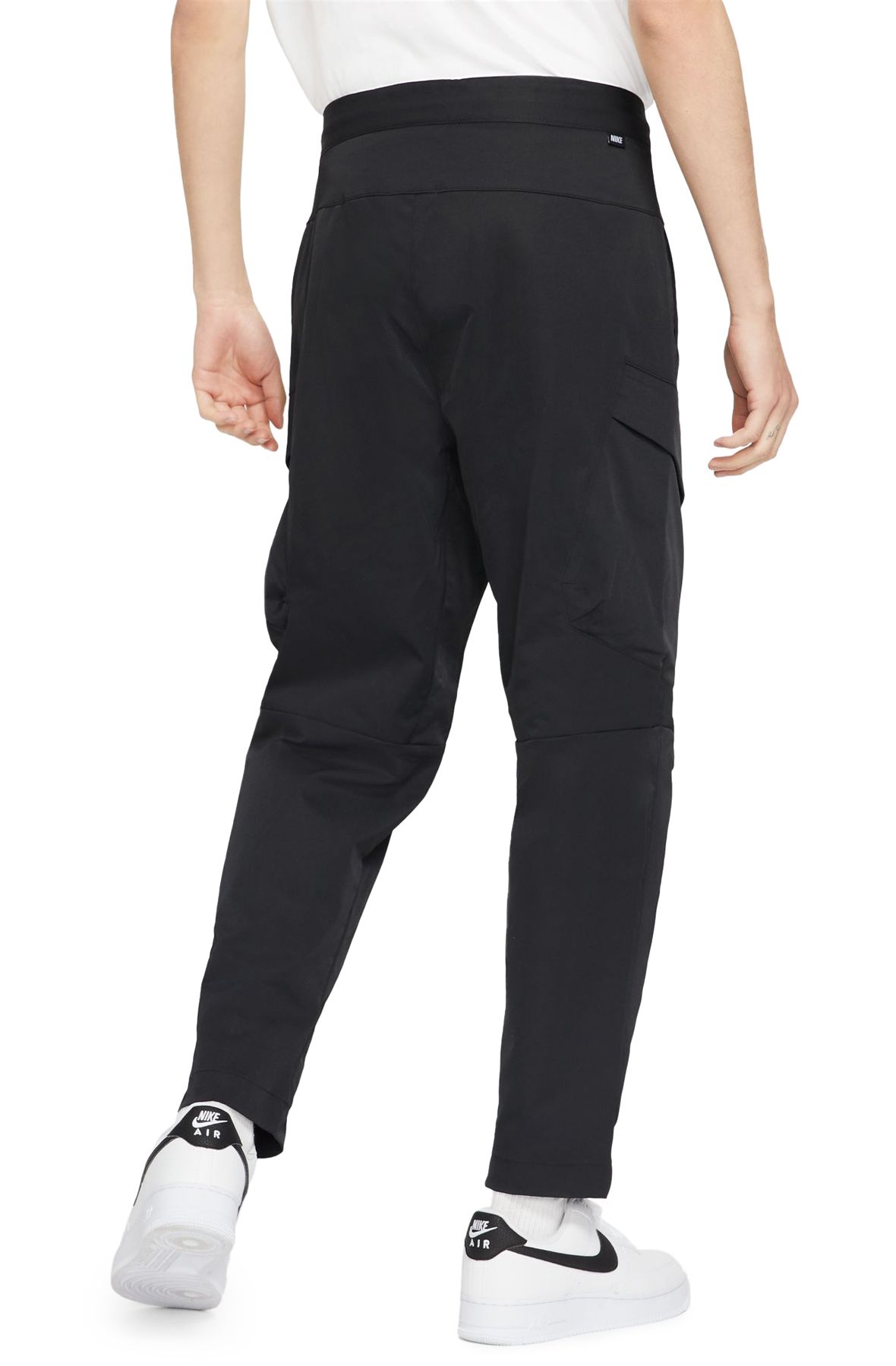 Nike Black Woven Tech Pack Cargo Pants for Men