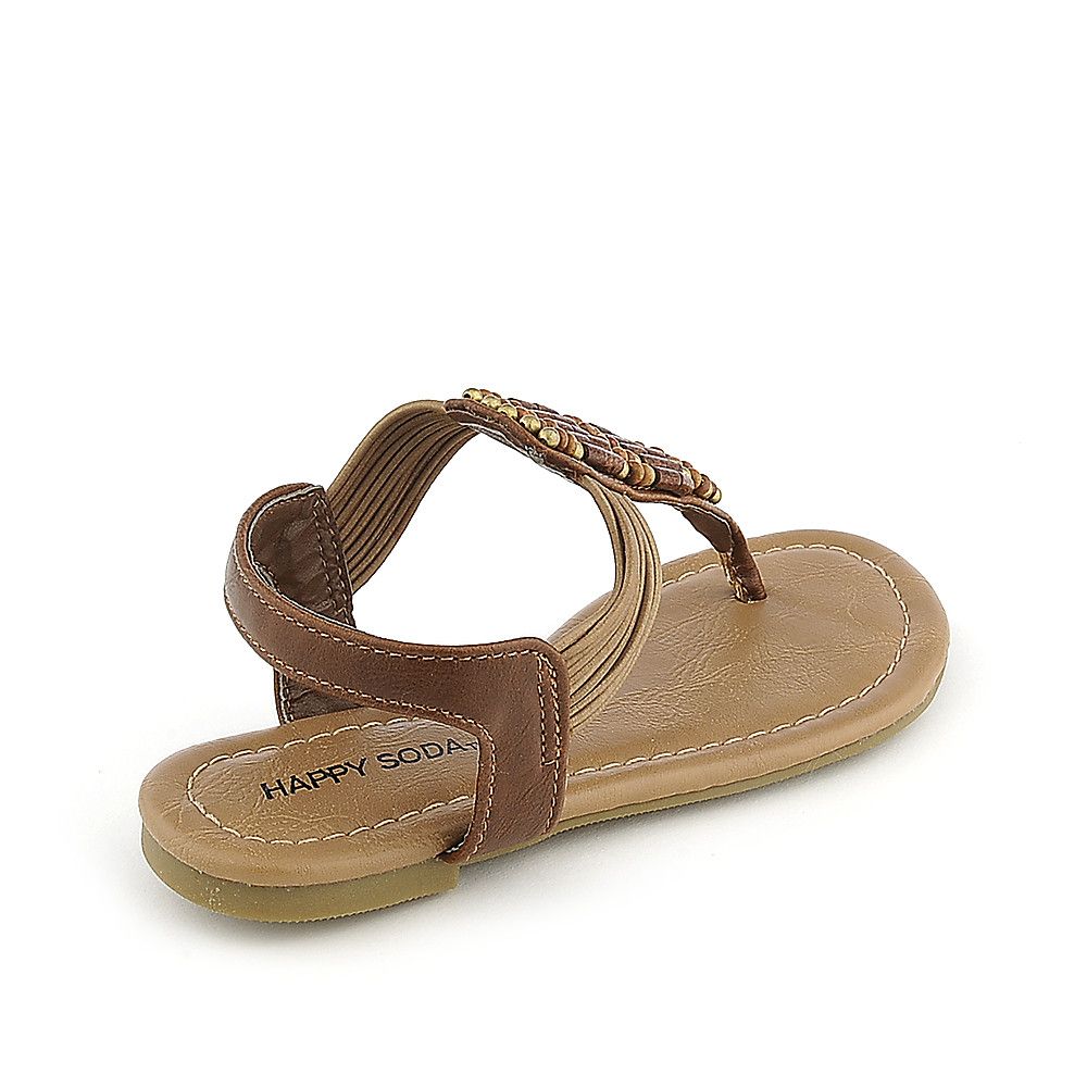 FORTUNE DYNAMICS (PS) Larry-2 Flat Sandals FD LARRY-2/TAN - Shiekh