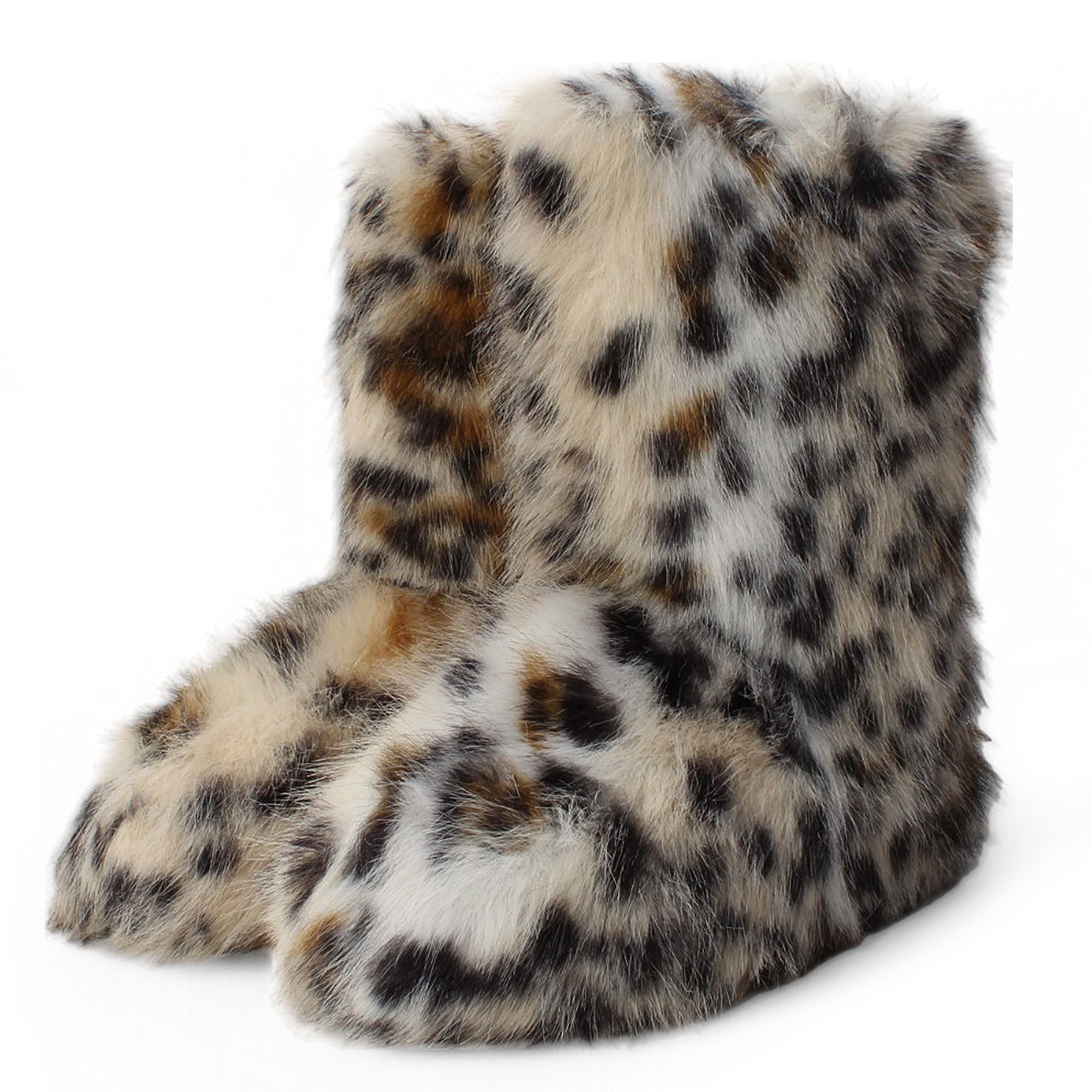 LEGEND FOOTWEAR INC Melanie-21 Fur Boot MELANIE-21-CRMMULTILEOP