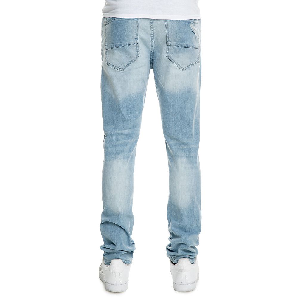 JORDAN CRAIG Men's Torn Knee Denim Jean JM3035 IB - Shiekh