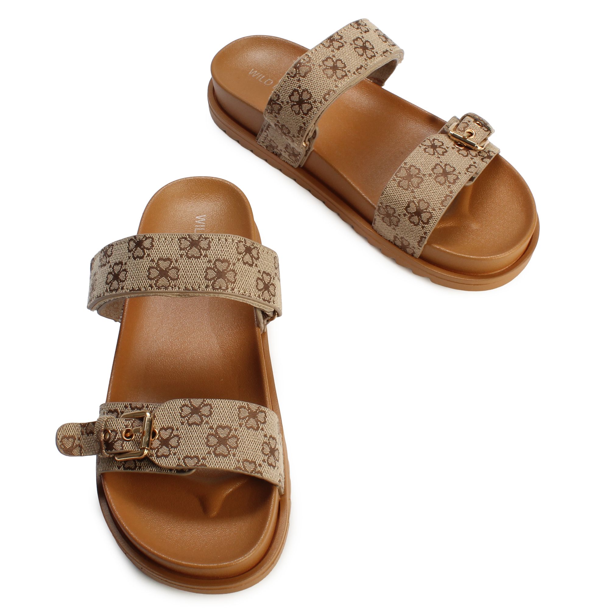 LEGEND FOOTWEAR INC AILEEN-63 Double Strap Sandal AILEEN-63-NAFA