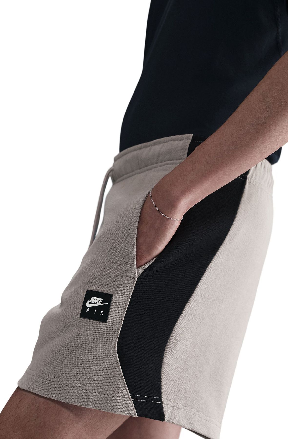 nike air fleece varsity style shorts