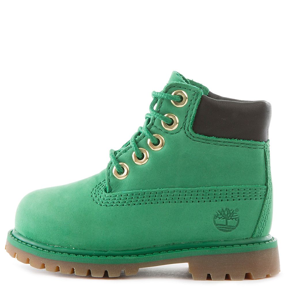 green toddler timberlands