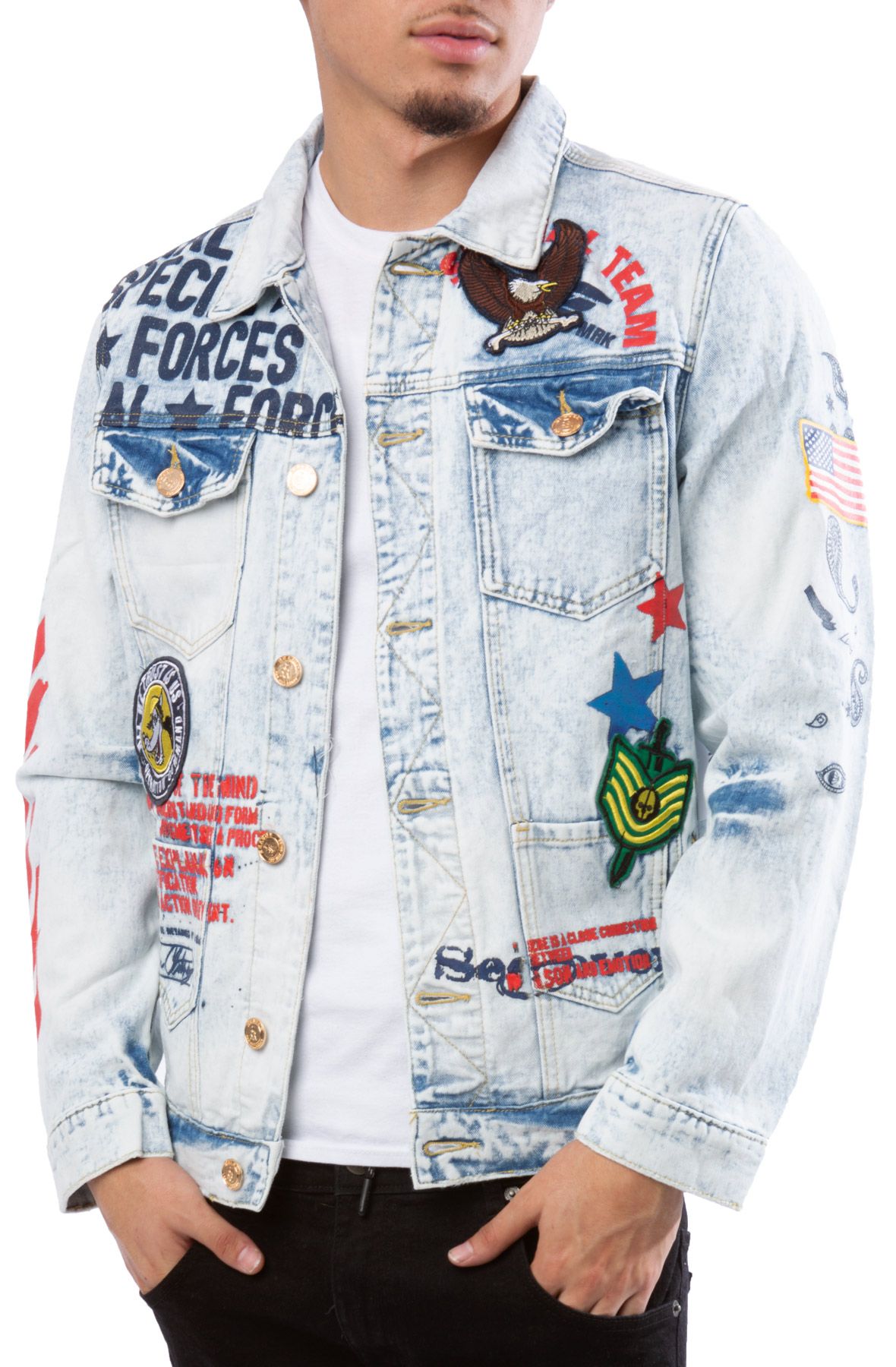 REASON Elite Denim Jacket A1-019 - Shiekh