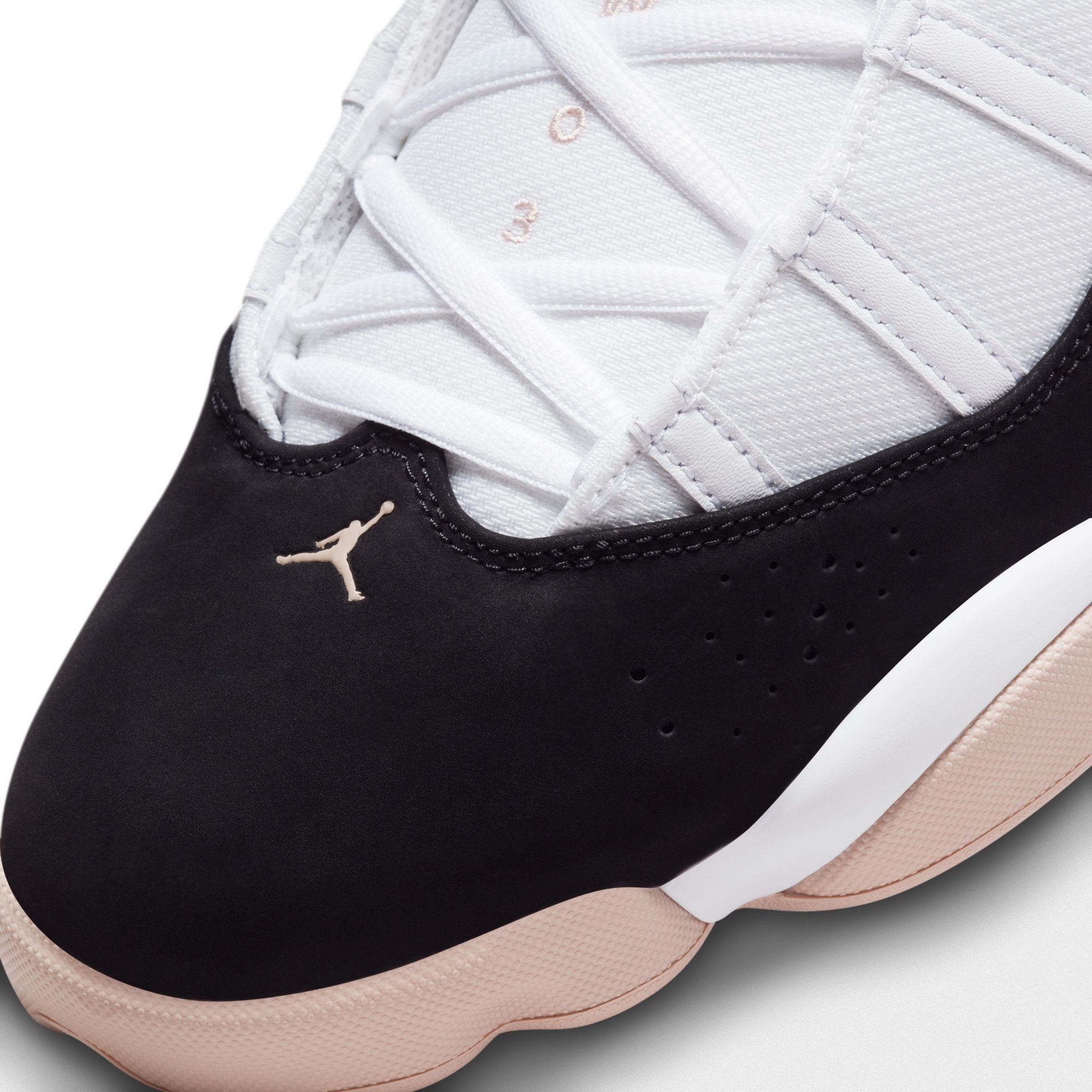 ?Nike Air Jordan 6 Rings \'Fossil Stone\' Black White 322992-112 Men\'s Size 11 JORDAN 6 Rings 322992 112 - Shiekh main image 4