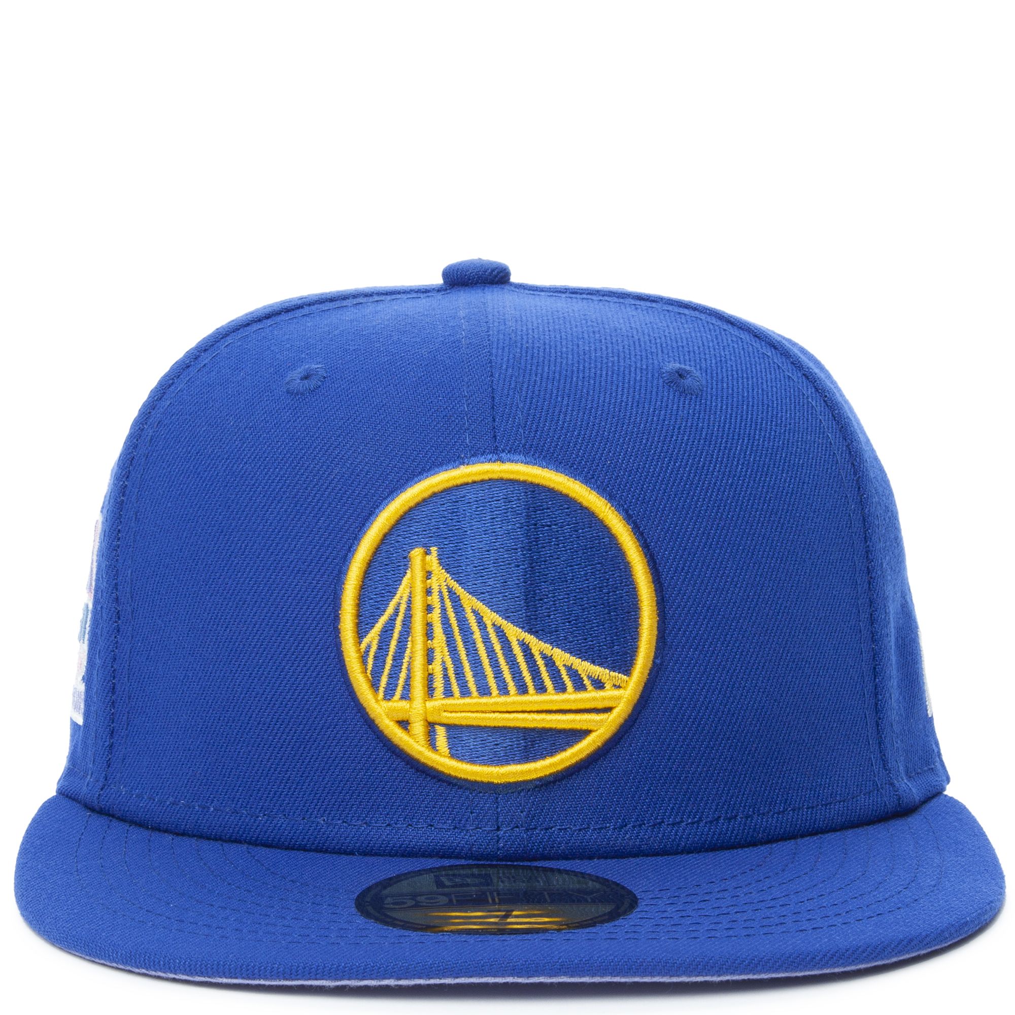 Men's New Era Golden State Warriors Black On Black 59FIFTY Fitted Hat