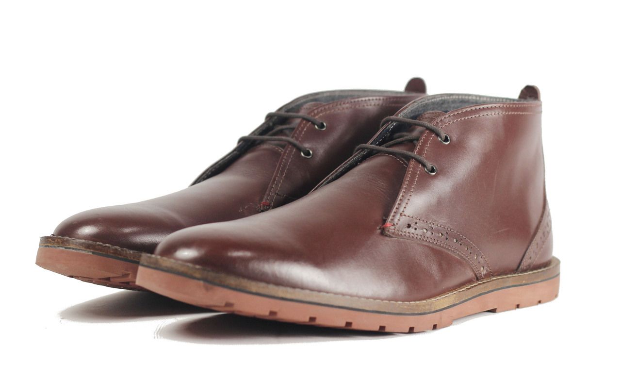 Ben Sherman Dirk Chukka (Brown dress shoe) Ben Sherman Dirk Chukka Boot In Brown | ModeSens main image 3