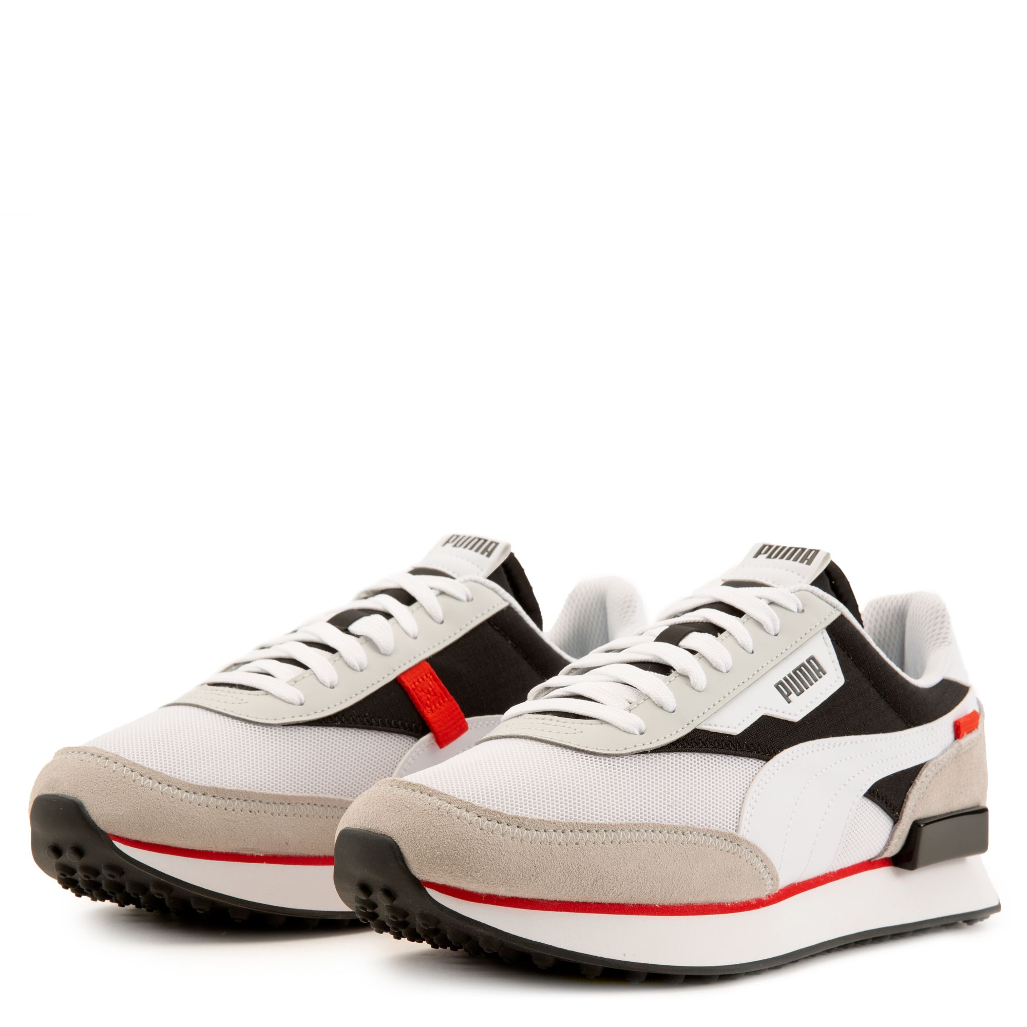 baskets future rider 373384 puma white puma black