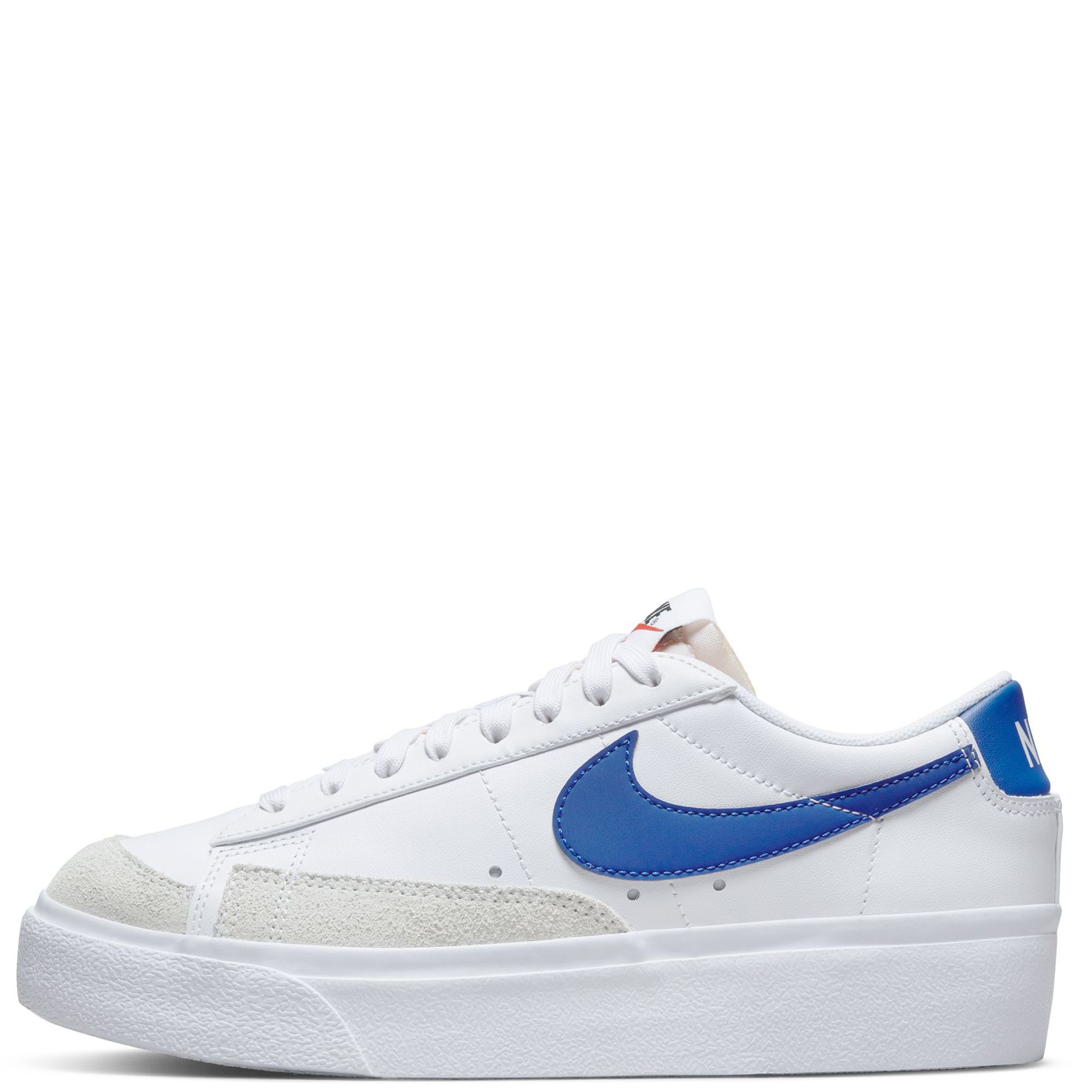 nike blazer low all white