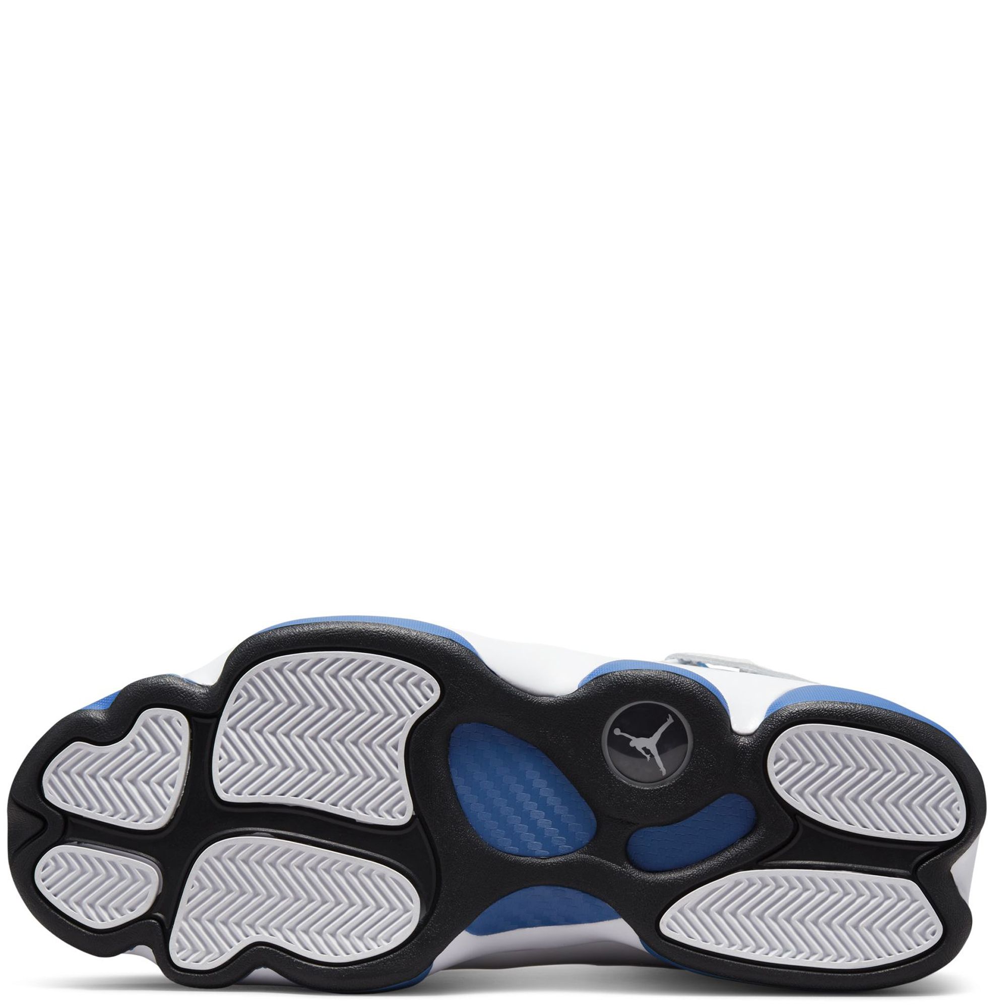 Nike Air Jordan 6 Rings Men's Size 12 White Marina Blue Sport Blue  322992-114