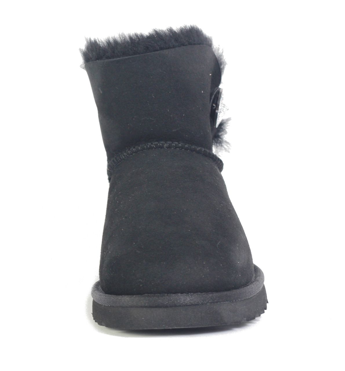 UGG Australia for Women: Mini Bailey Button Bling Black Boots