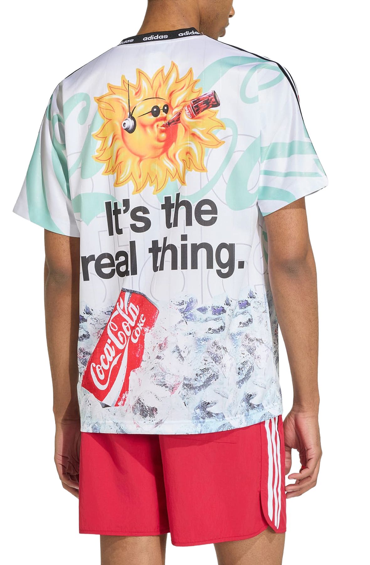 ADIDAS ADIDAS X COCA-COLA CLASSIC SPORT MASH-UP JERSEY KY2106 - Shiekh