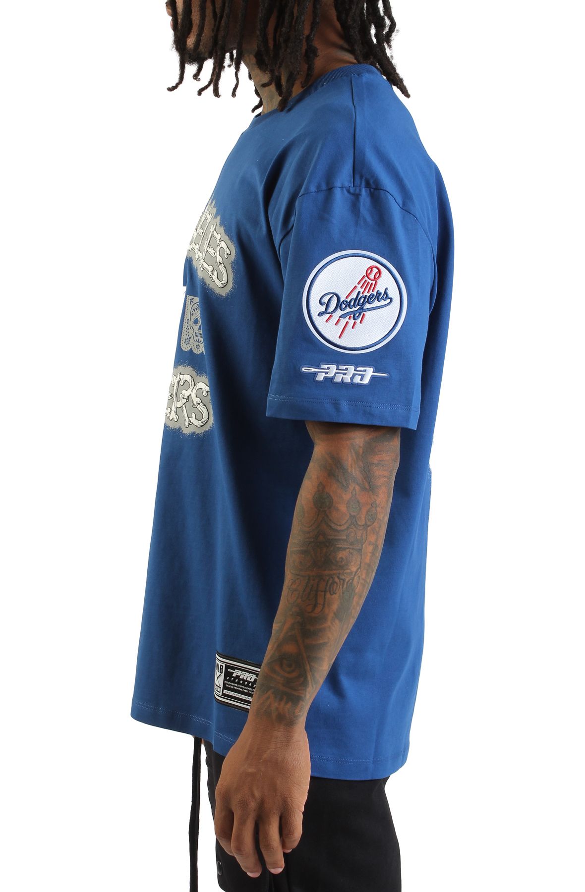 PRO STANDARD MLB Los Angeles Dodgers Bones T-Shirt LLD1316099-DBL