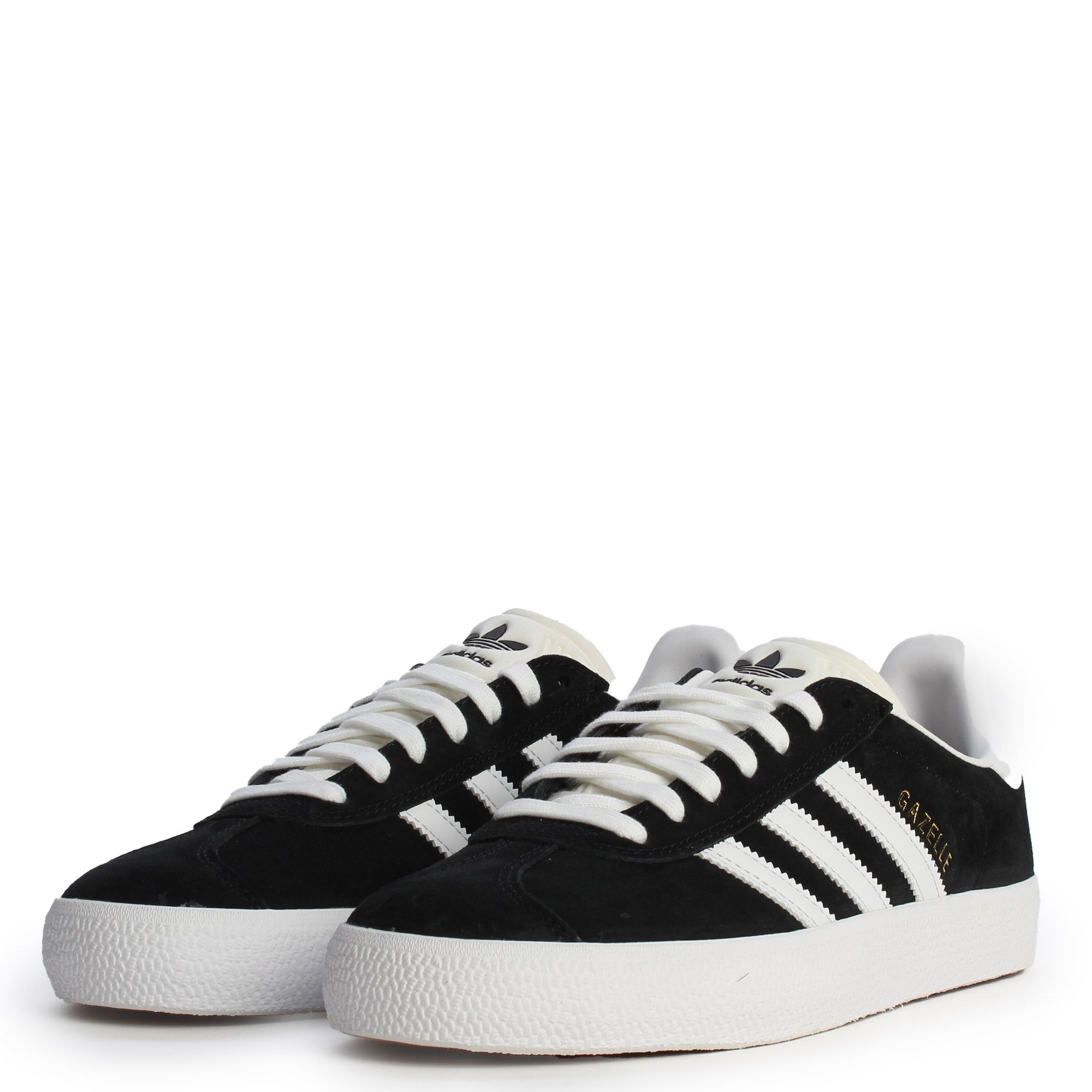 adidas Gazelle ADV Shoes Core Black/White/Gold