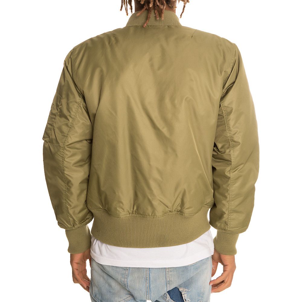 GENUINE Men's M1 Bomber Jacket HS-601 OLV - Shiekh