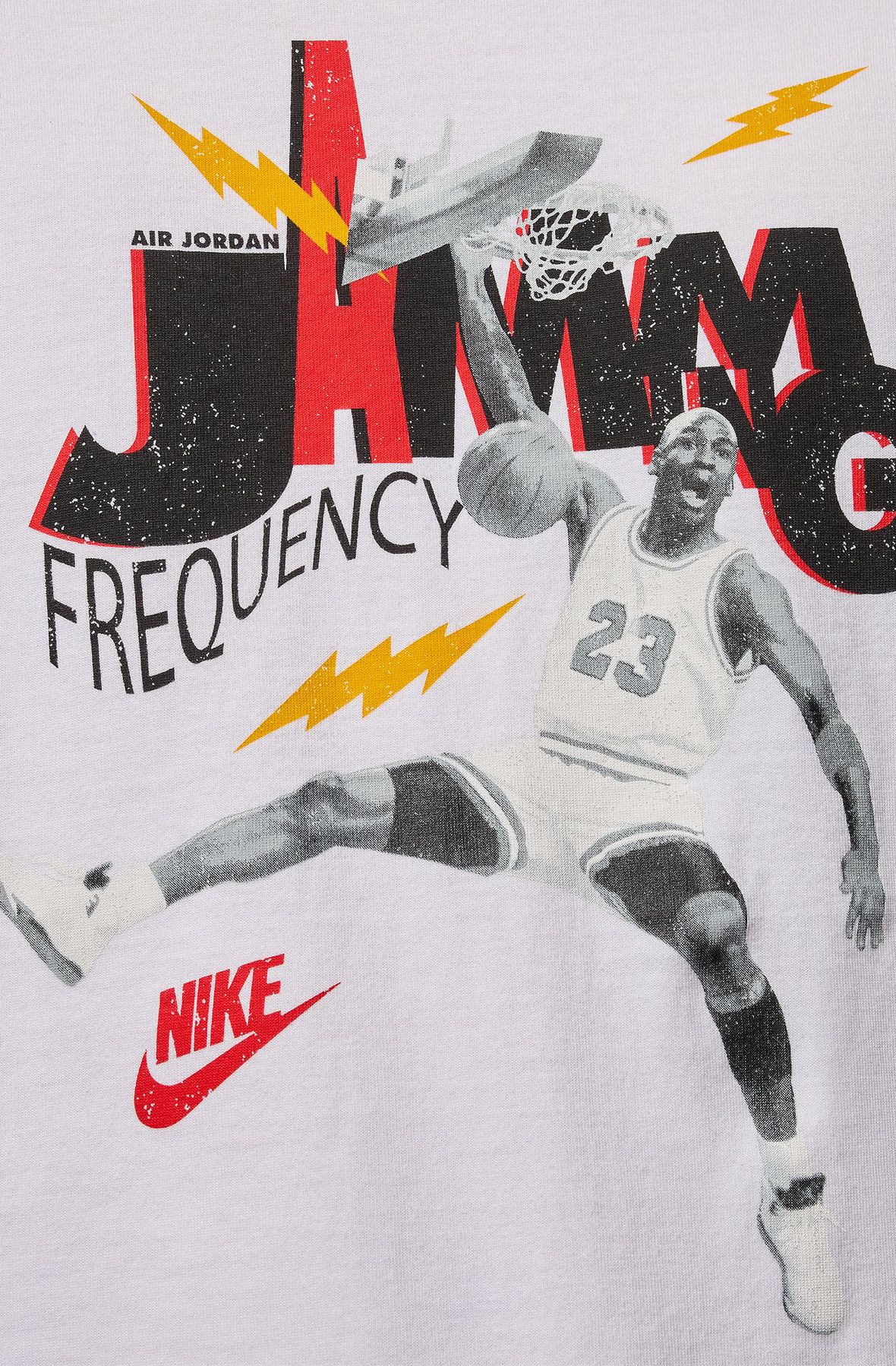 ★ Nike★ Jordan Brand T-Shirt M White Black HJ2401100 HJ24 Air Jordan White Photo T-Shirt – Puffer Reds