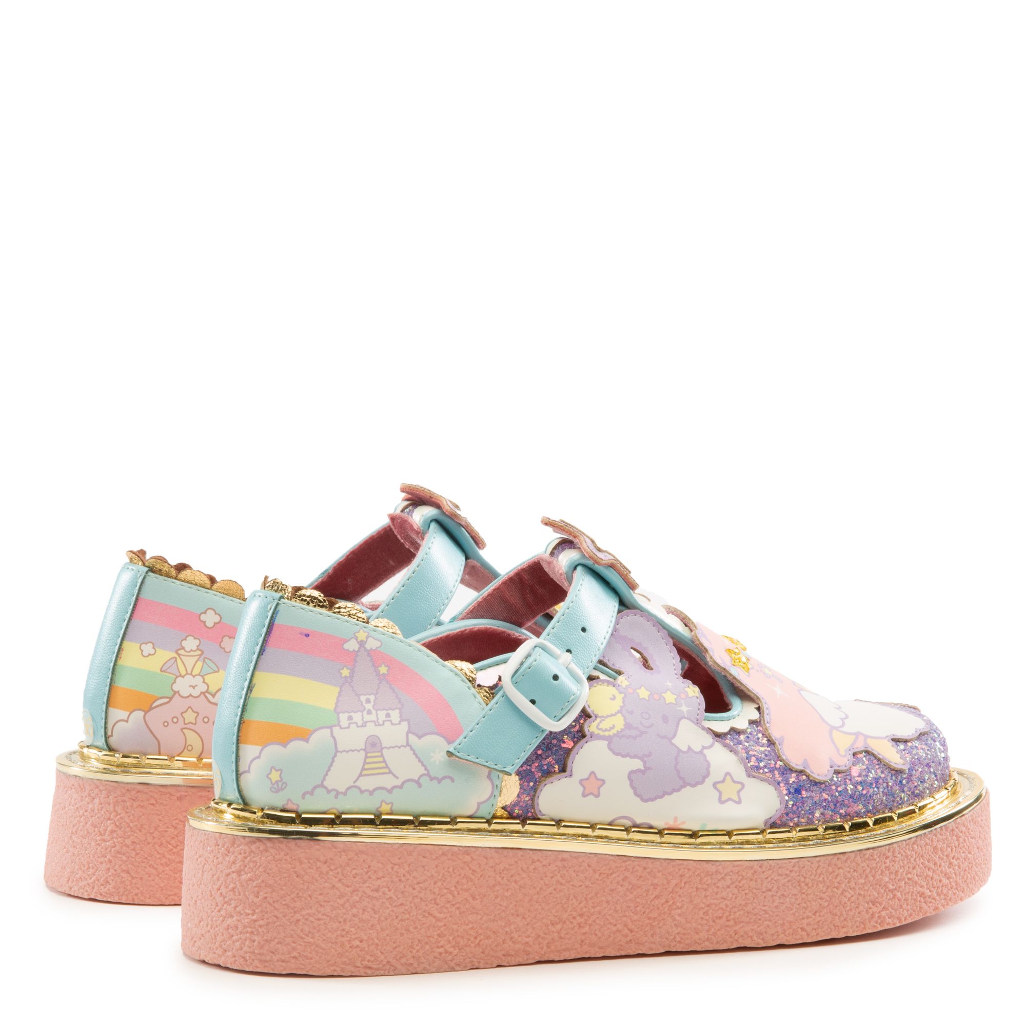 IRREGULAR CHOICE Hello Kitty's Memories & Smiles Platform