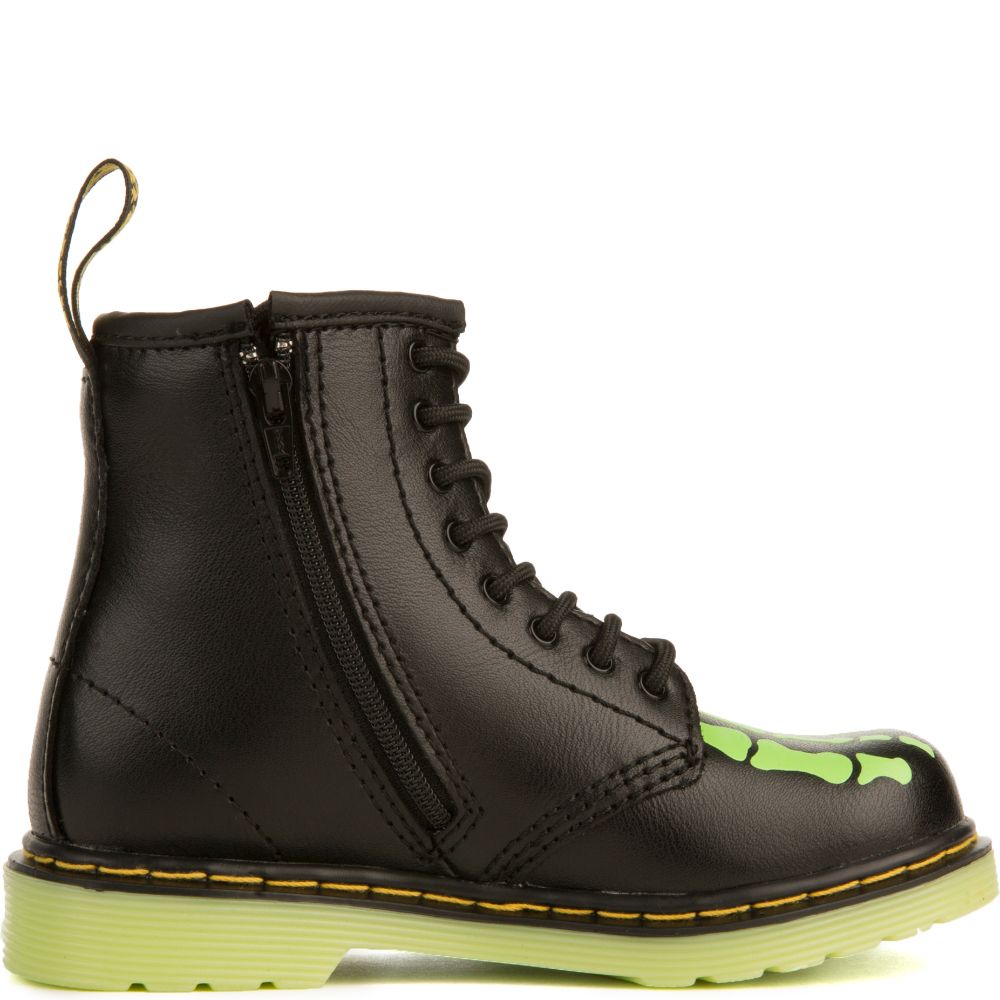 toddler black doc martens