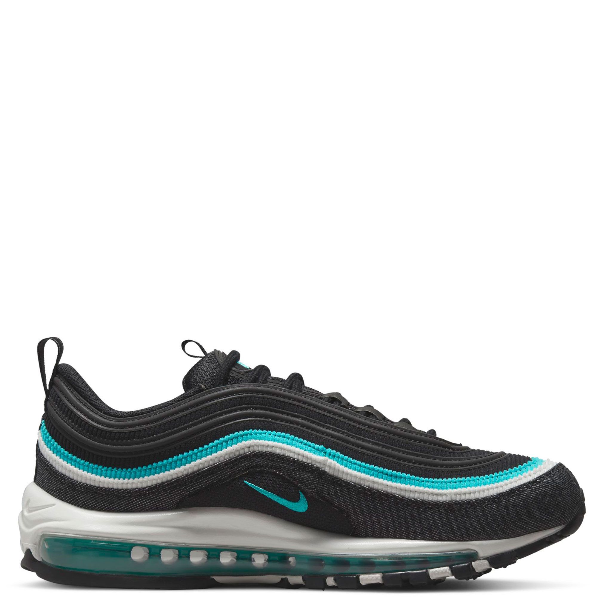 Nike Air Max 97 SE cheapest Black Sport Turquoise Sneakers DN1893-001, Men's Size 11