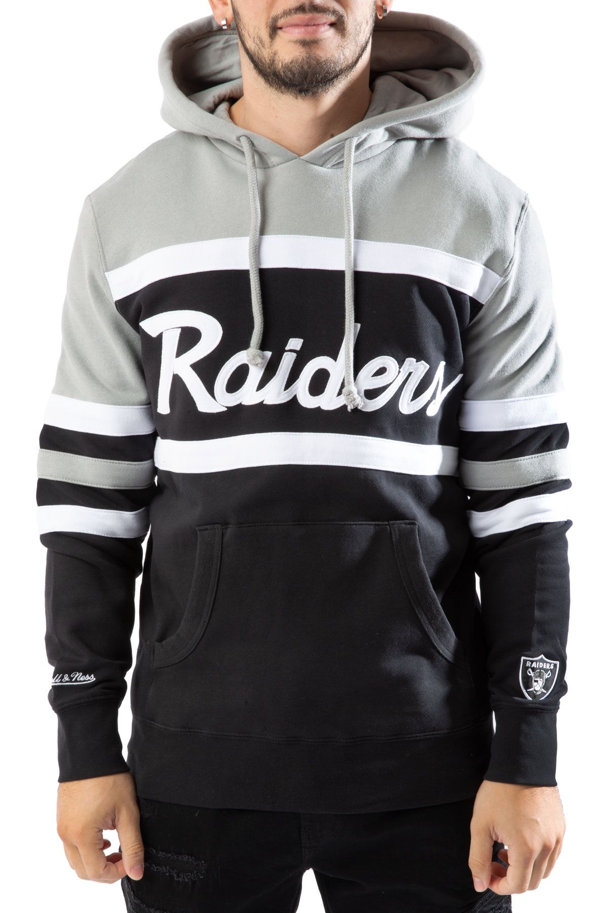 Mitchell & Ness Oakland Raiders Team Logo Hoodie (black)