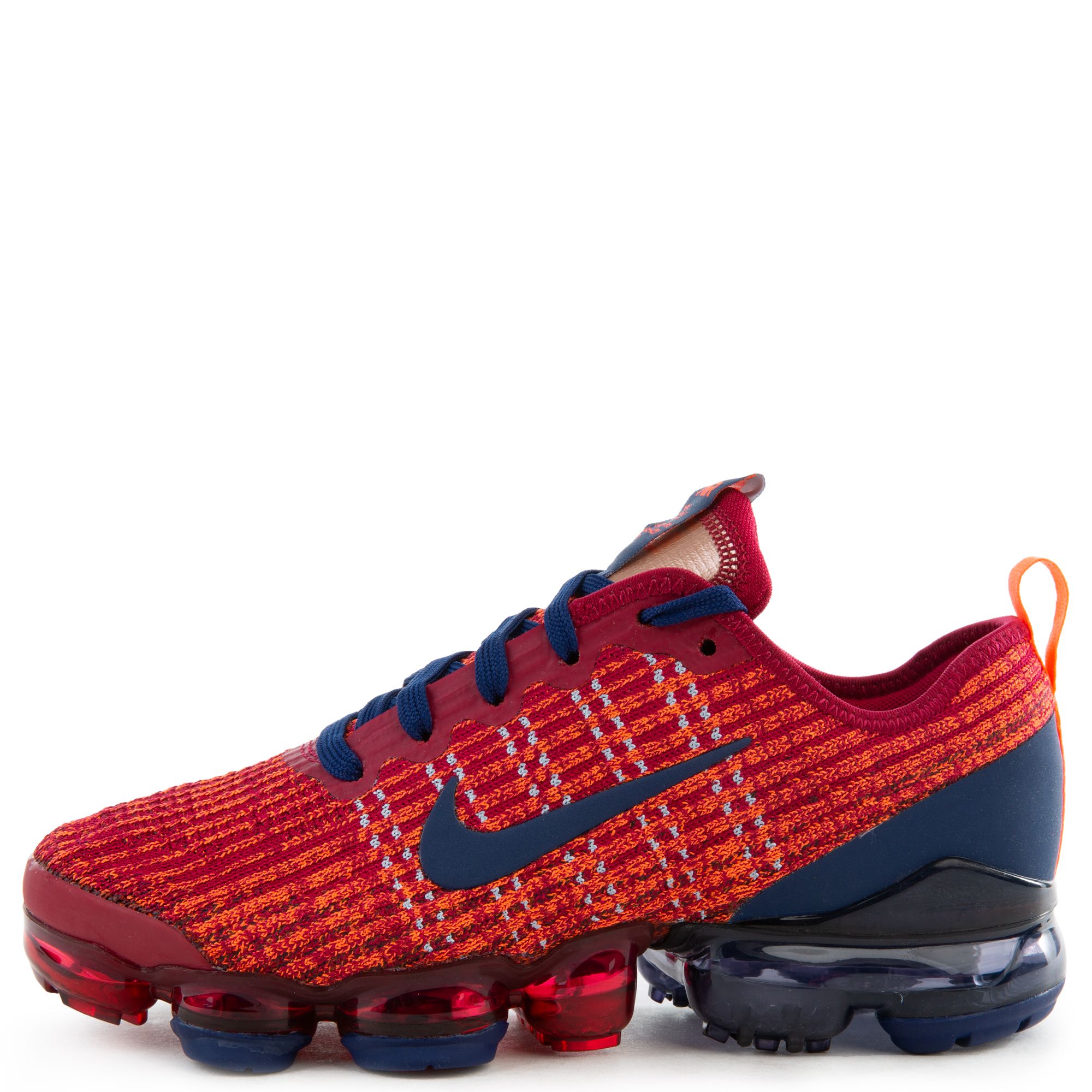 vapormax flyknit red and blue