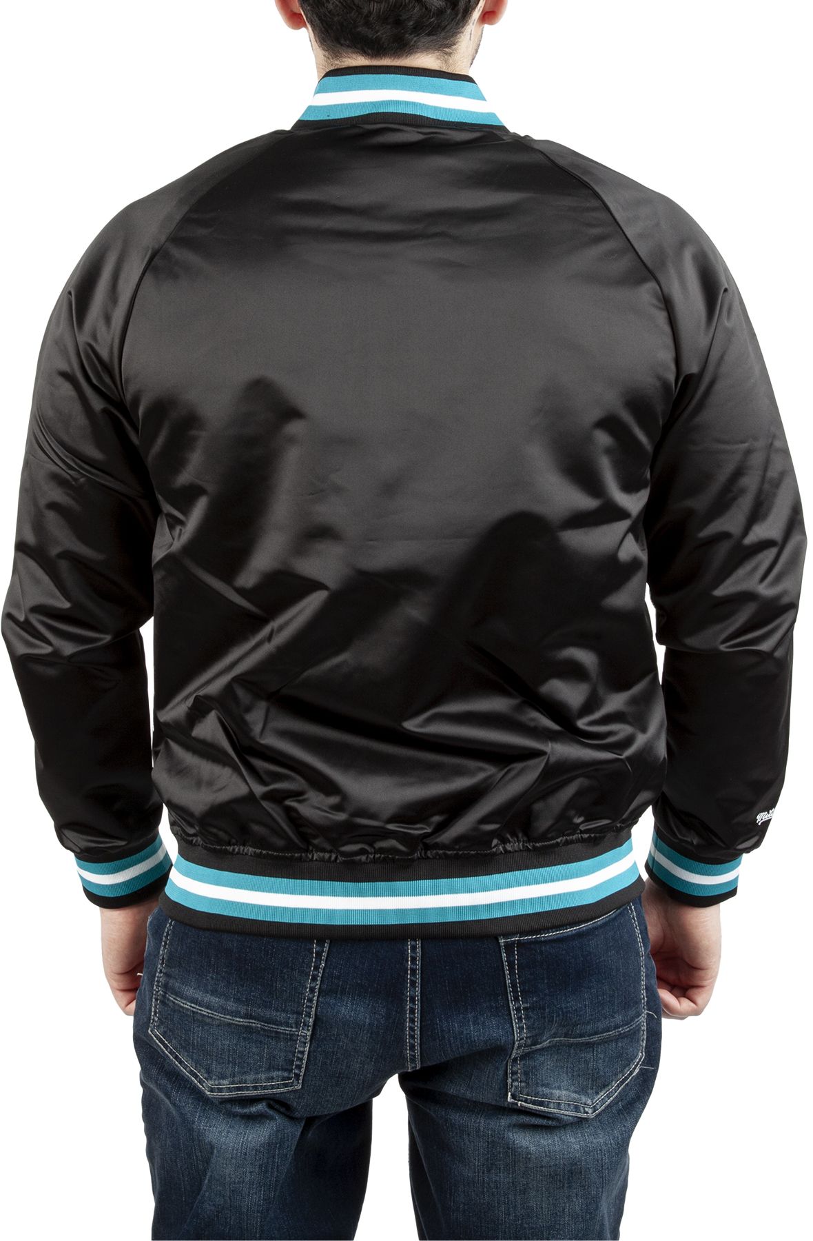 Lightweight Satin Jacket Charlotte Hornets - Shop Mitchell & Ness