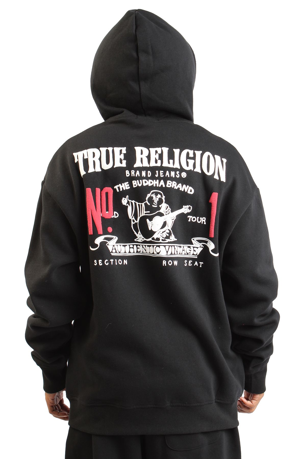 TRUE RELIGION World Tour Zip-Up Hoodie 109878-1001 - Shiekh