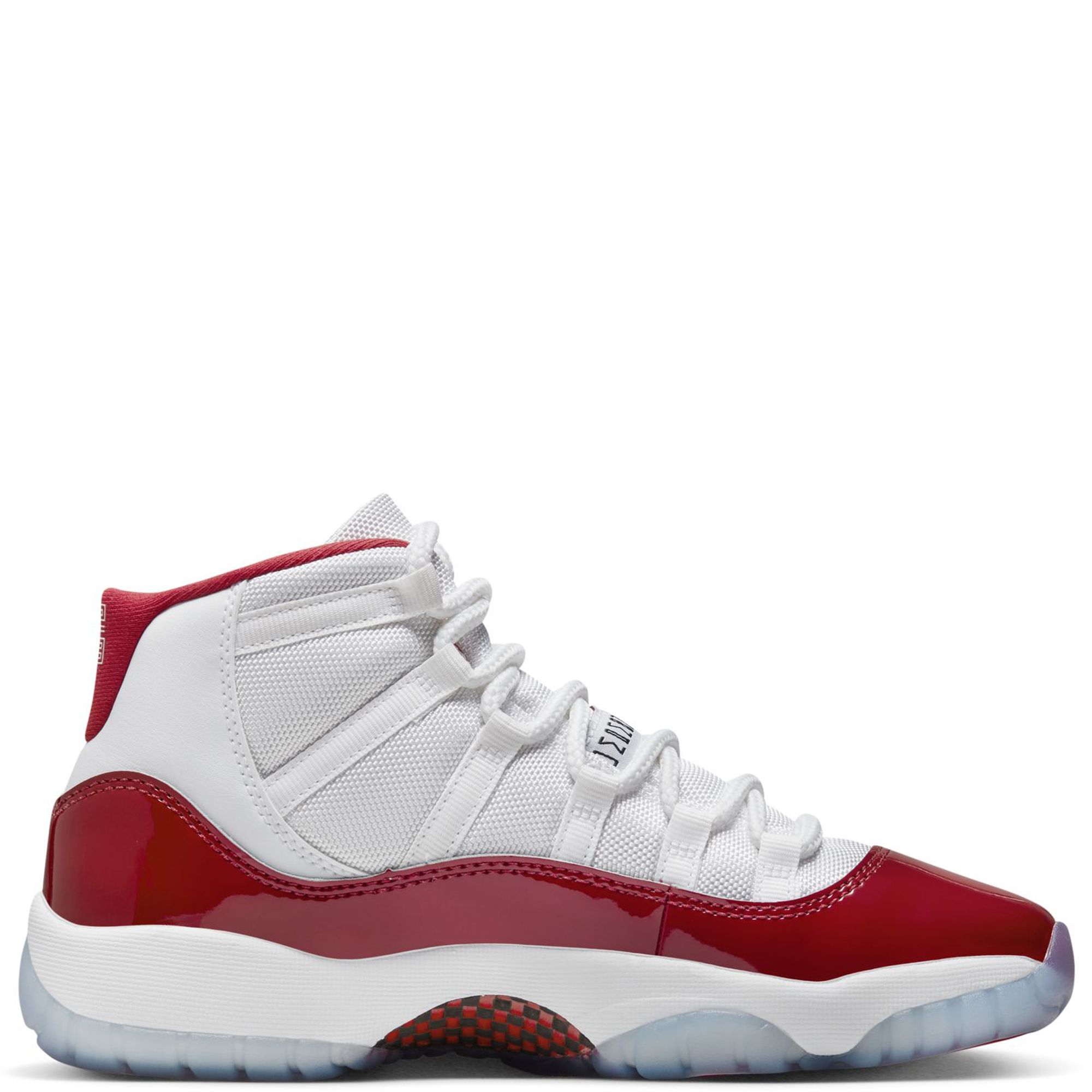 Jordan 11 blanche et rouge best sale