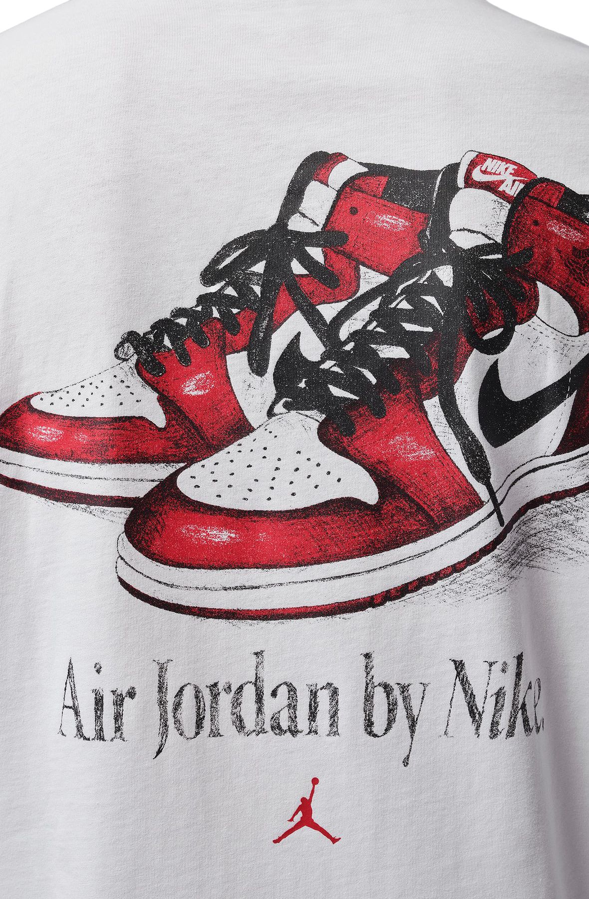 JORDAN Brooklyn T-Shirt IX1576 100 - Shiekh