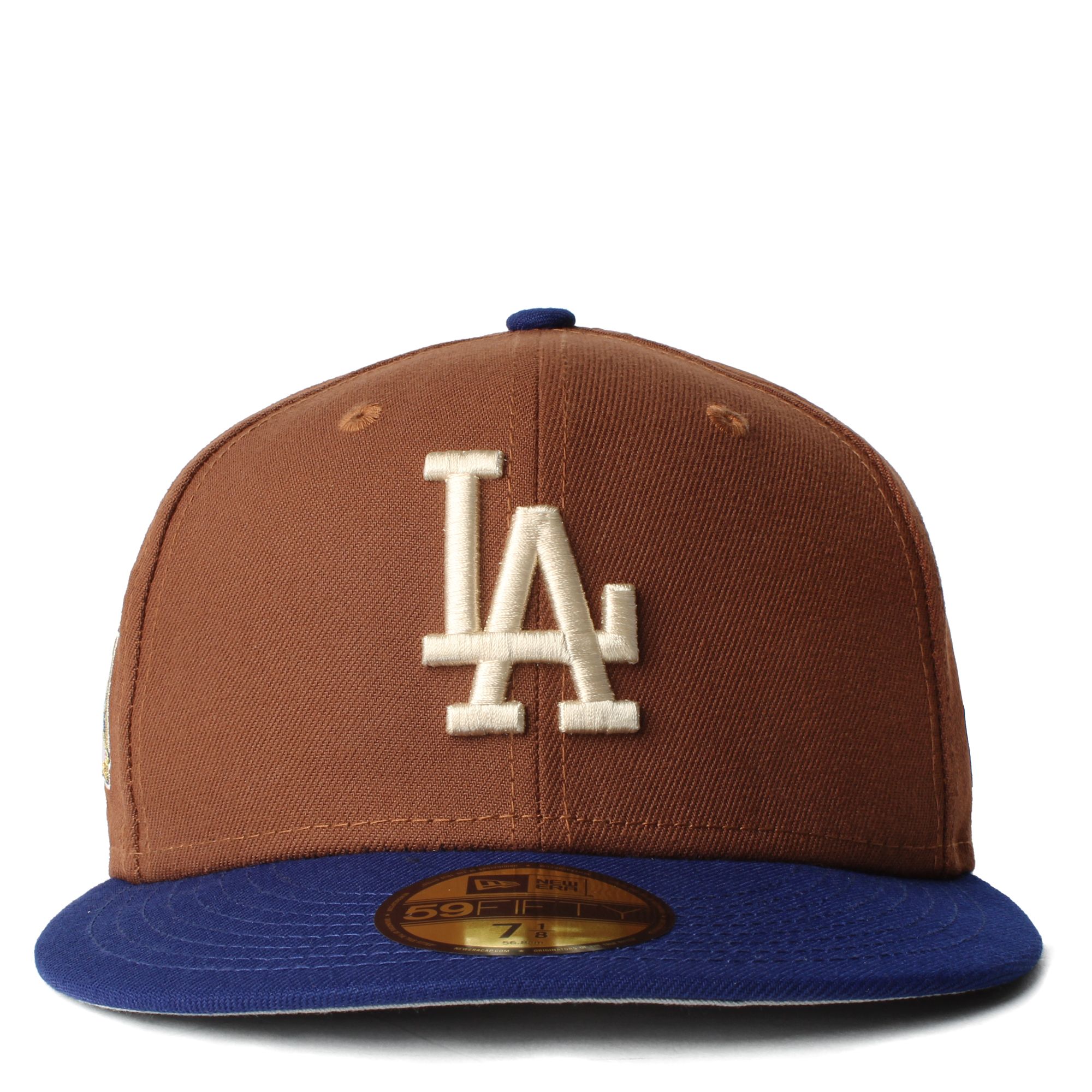 New Era Caps Los Angeles Dodgers Harvest 59FIFTY Fitted Hat Brown