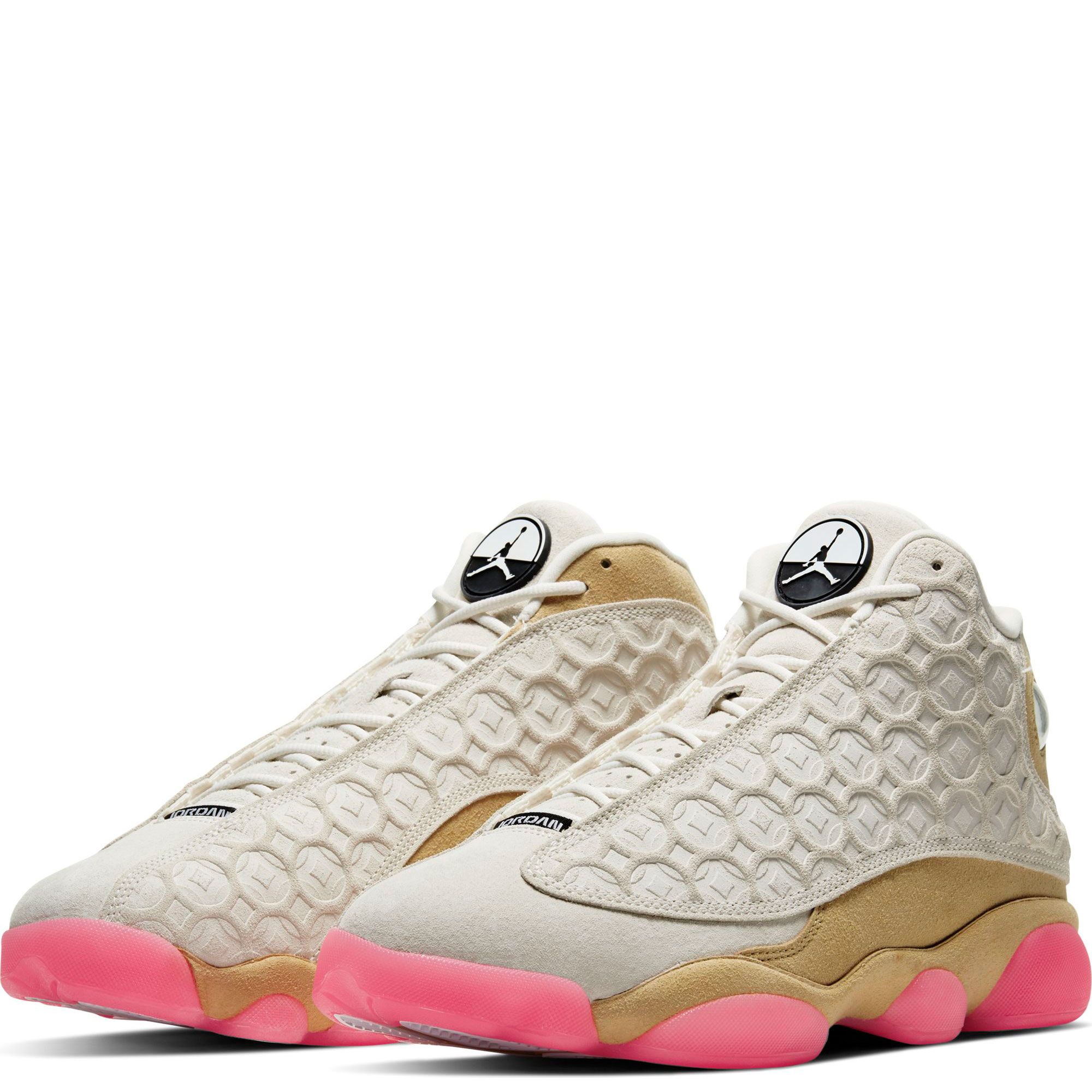 Air Jordan 13 ホワイト/ゴールド/ピンク JORDAN Air 13 Retro CW4409 100 - Shiekh