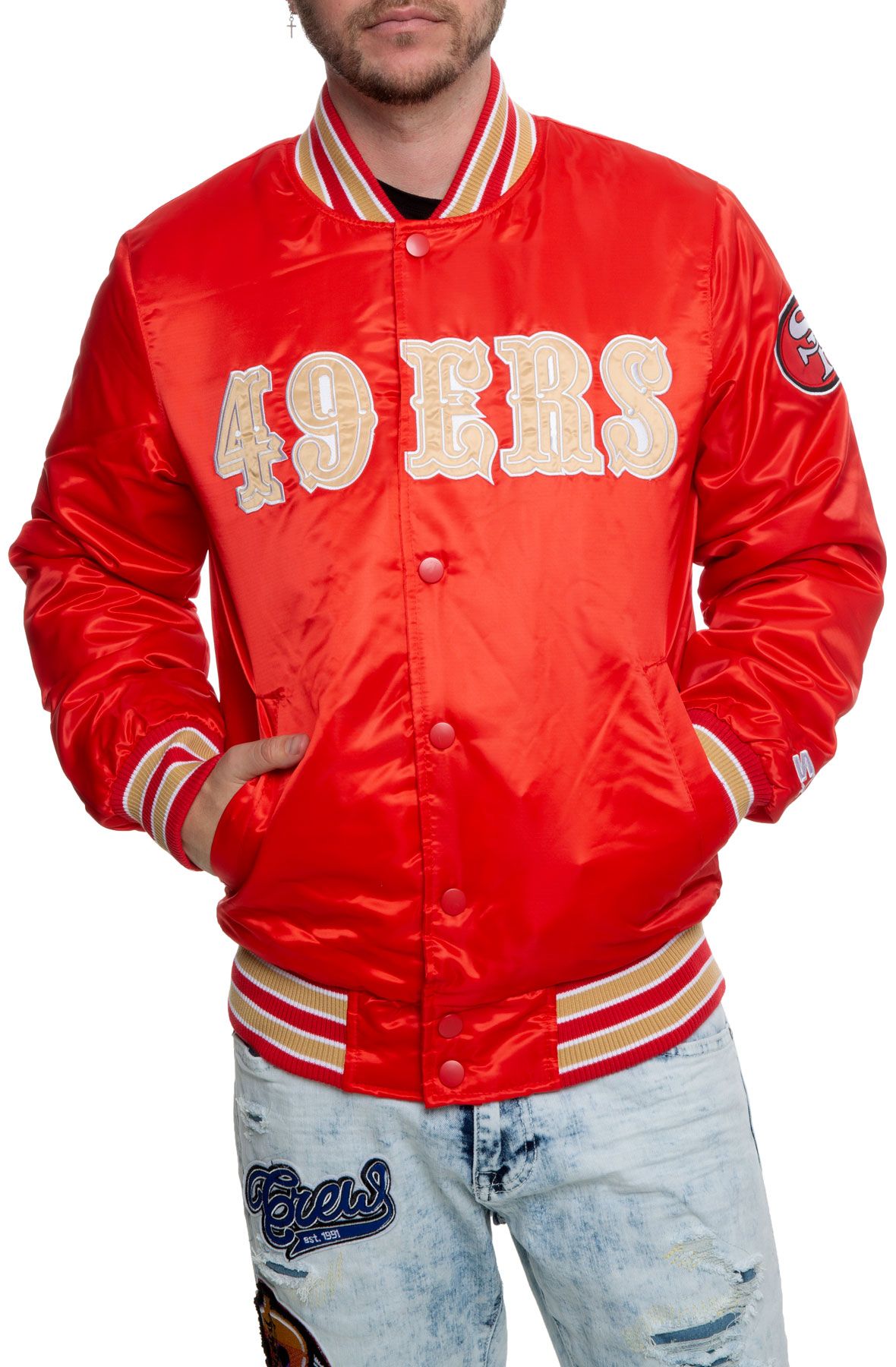 49ers varsity jacket