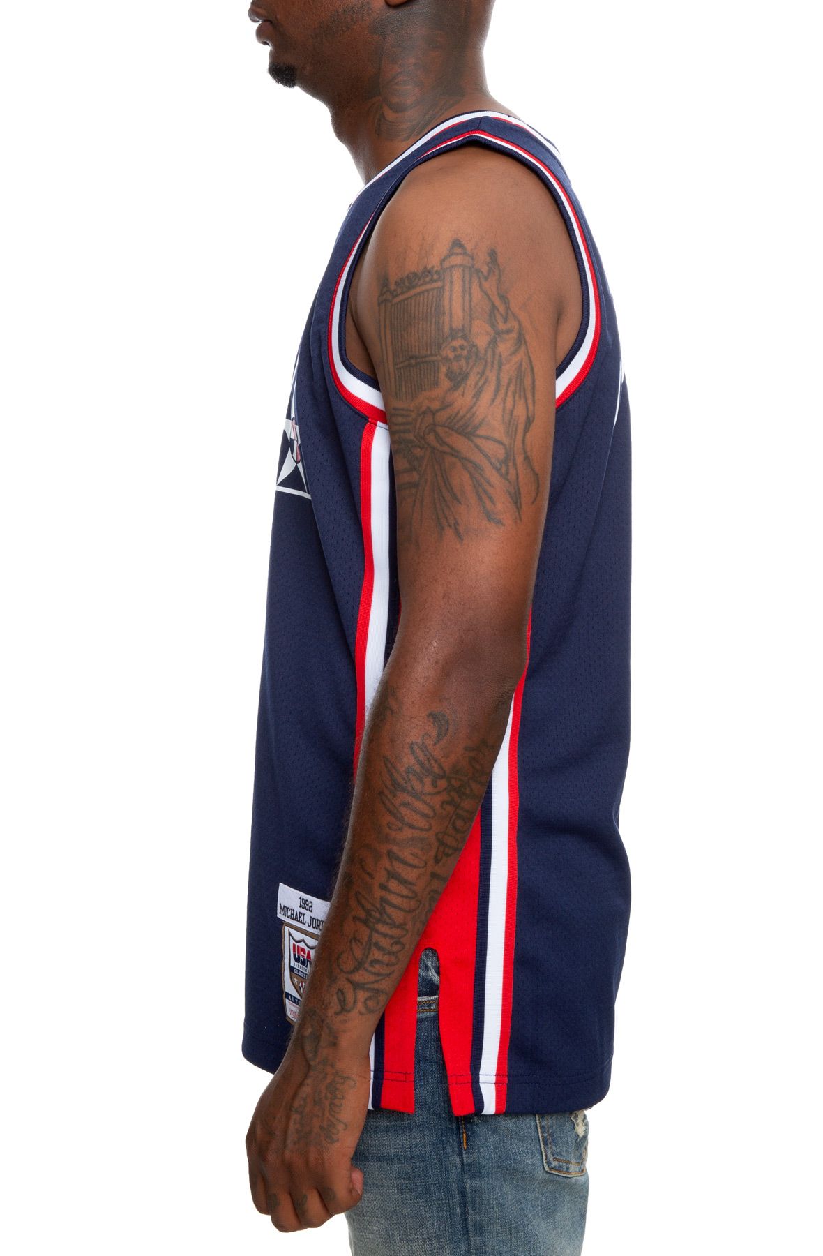 MITCHELL AND NESS Michael Jordan Authentic USA Jersey AJY4GS18414
