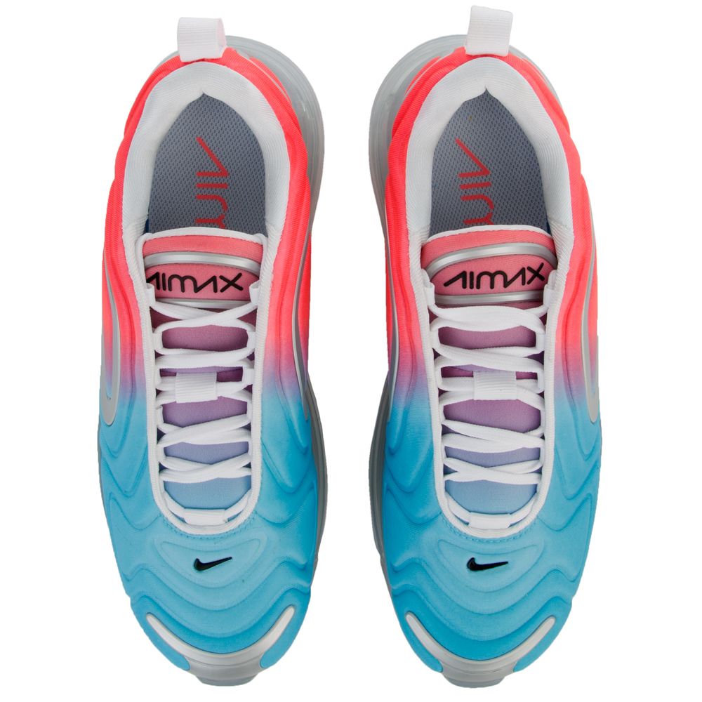 Nike Women's Size 6.5 Air Max 720 Lava Glow/Blue Fury Running