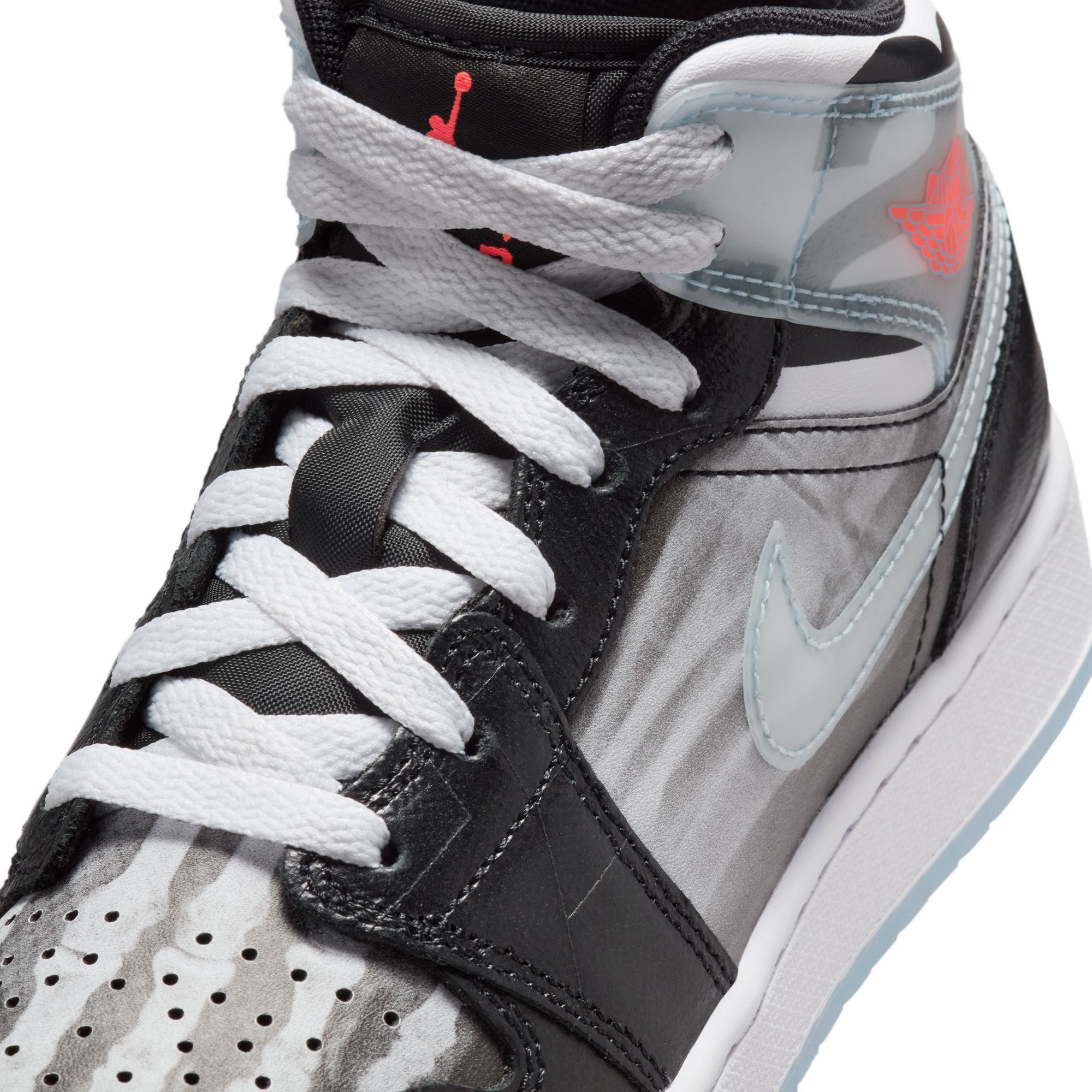 シューズ(女性用) Nike Air Jordan 1 MID GS HF3210-001 GS) Air Jordan 1 Mid 'X-Ray' HF3210-001