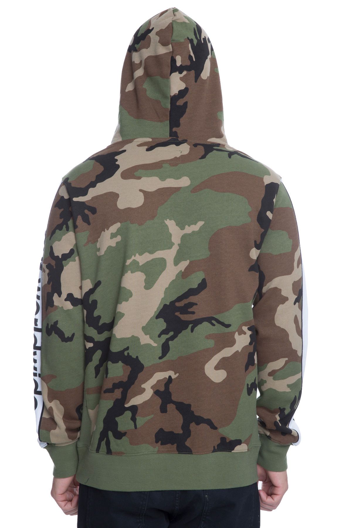 HUF The Worldwide Pullover Hoodie in FL00054-CMO - Shiekh