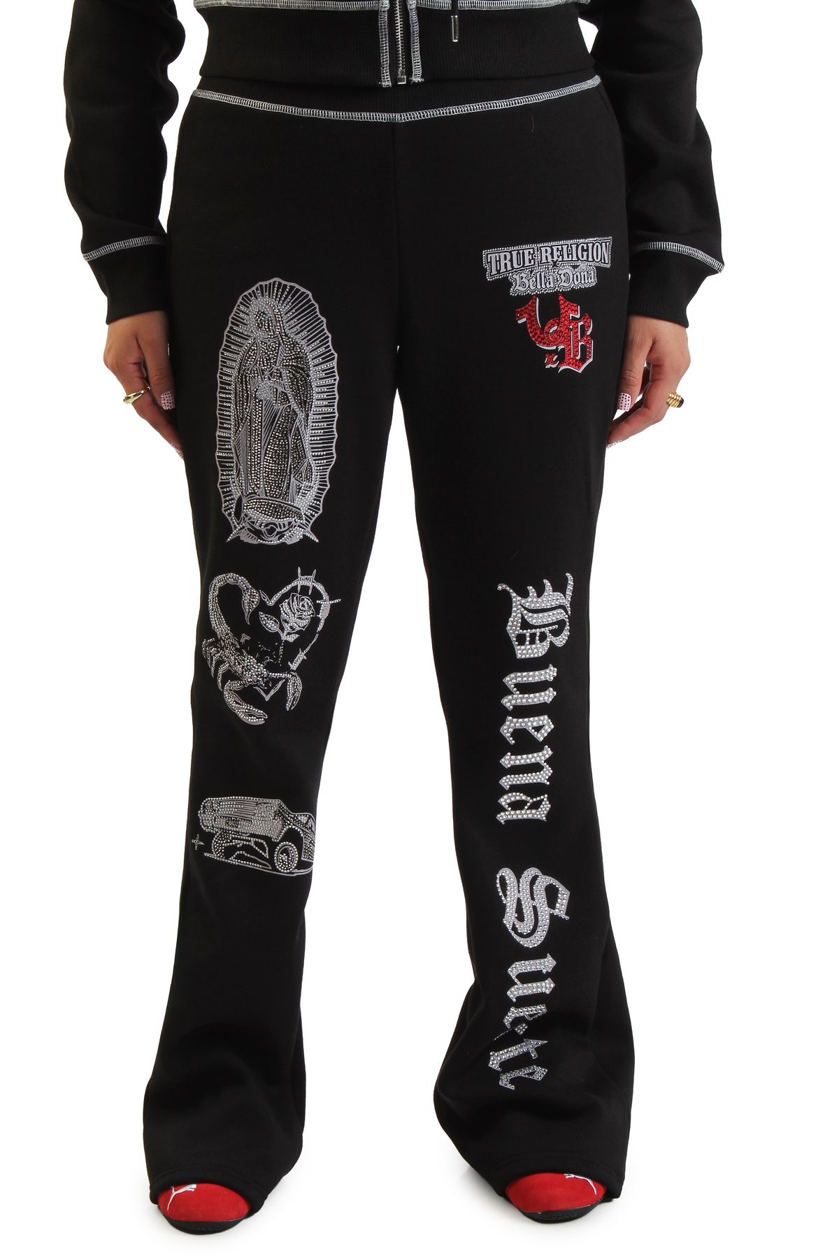 【TRUE RELIGION】★パンツ★ BELLA DONA MID RISE SWEATPANT TRUE RELIGION X BELLA DOÑA MID RISE BOOTCUT SWEATPANT | True