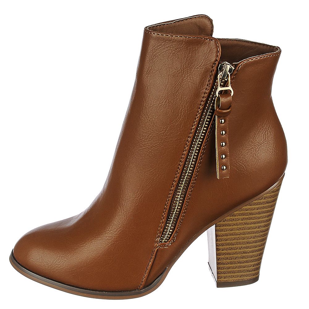 high heel ankle boot